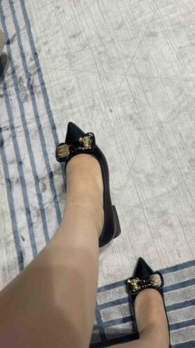 کفش پاشنه بلند کلاسیک زنانه بامبی اورجینال K011370303 photo review