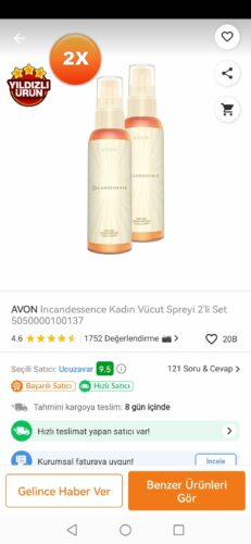 اسپری بدن  آوون Avon اورجینال BODYMIST0004-2 photo review