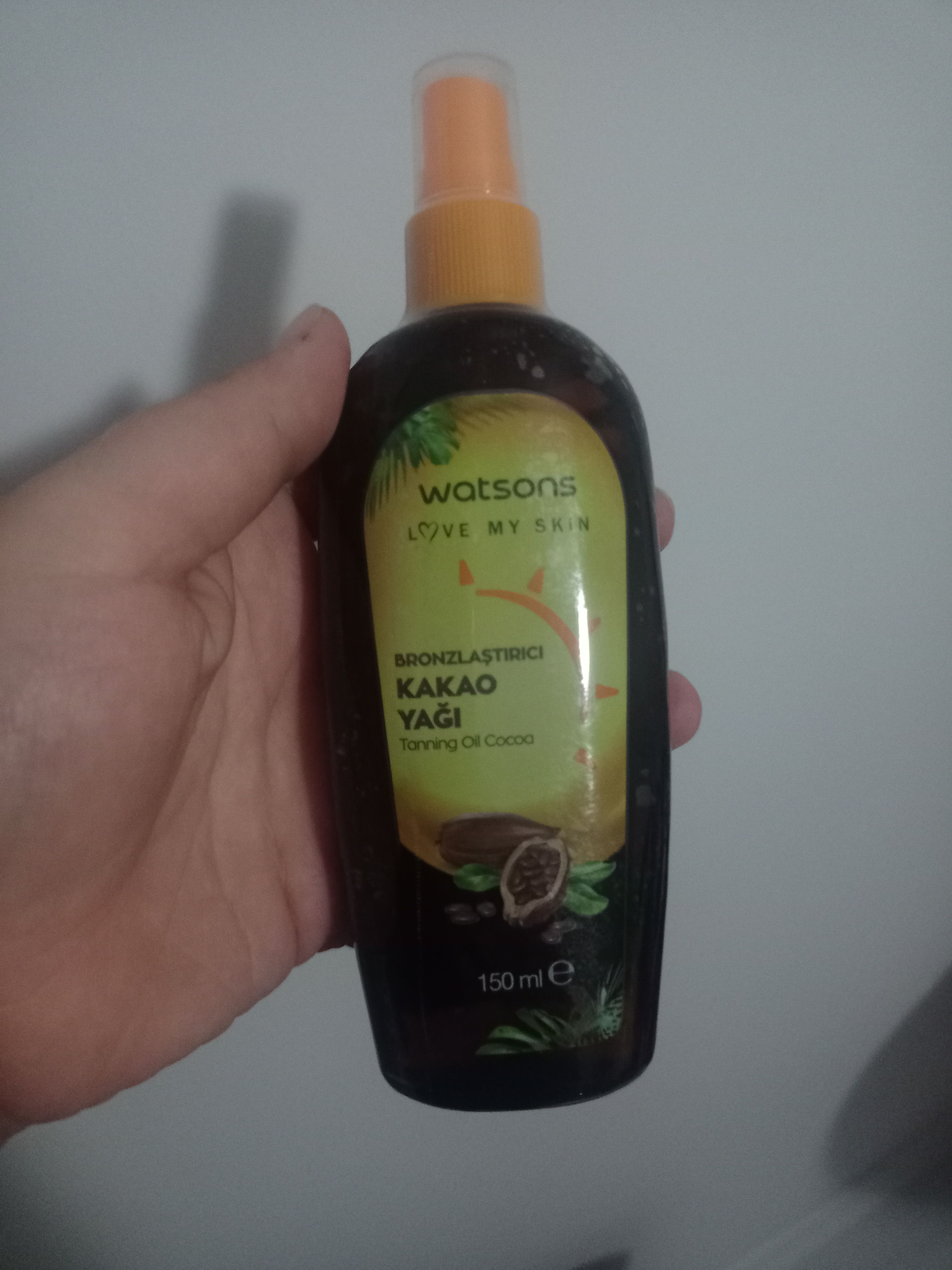 برنز  واتسون Watsons اورجینال Watsons Bronzlaştırıcı Kakao Yağı 150 ml photo review