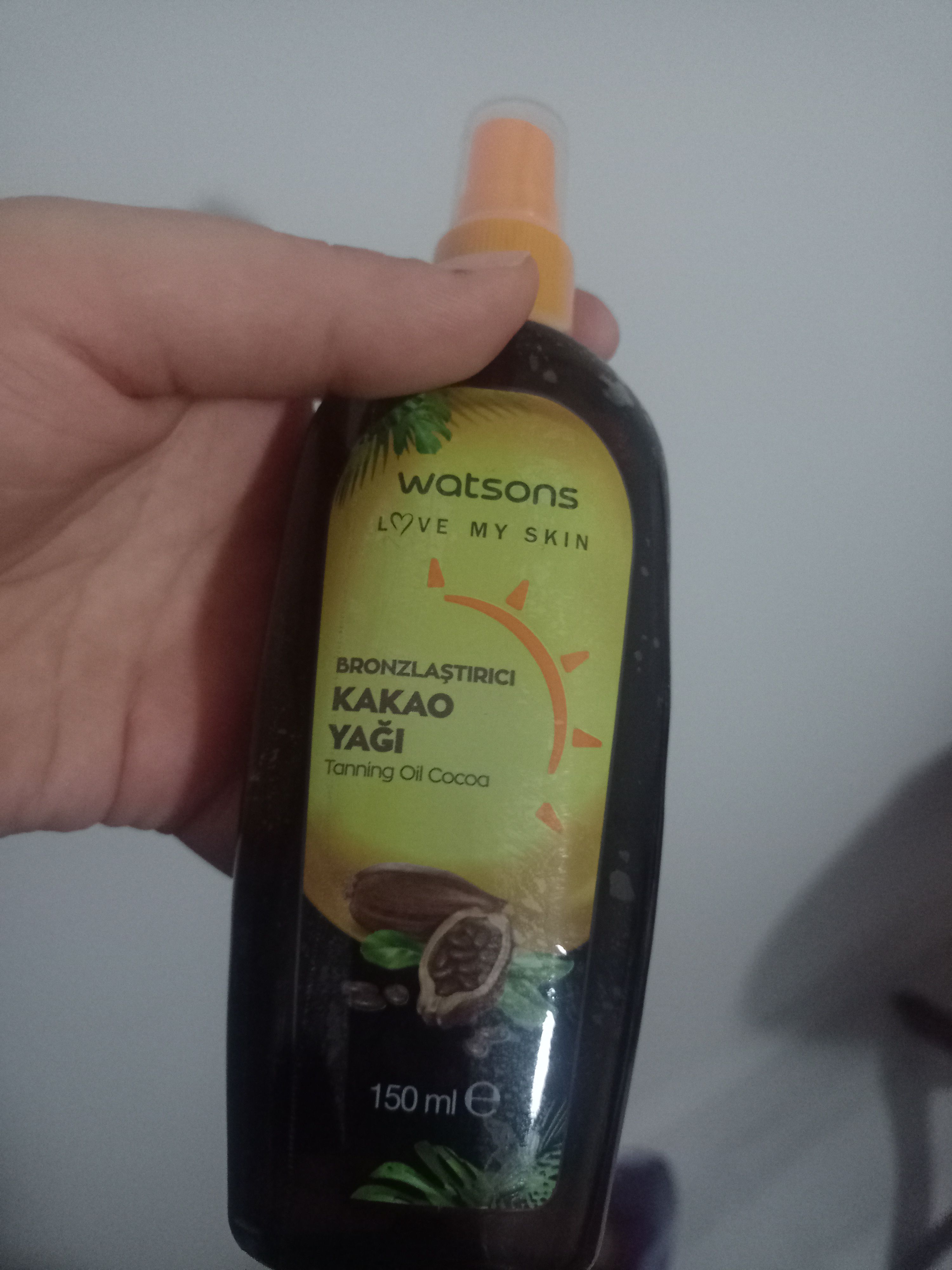 برنز  واتسون Watsons اورجینال Watsons Bronzlaştırıcı Kakao Yağı 150 ml photo review