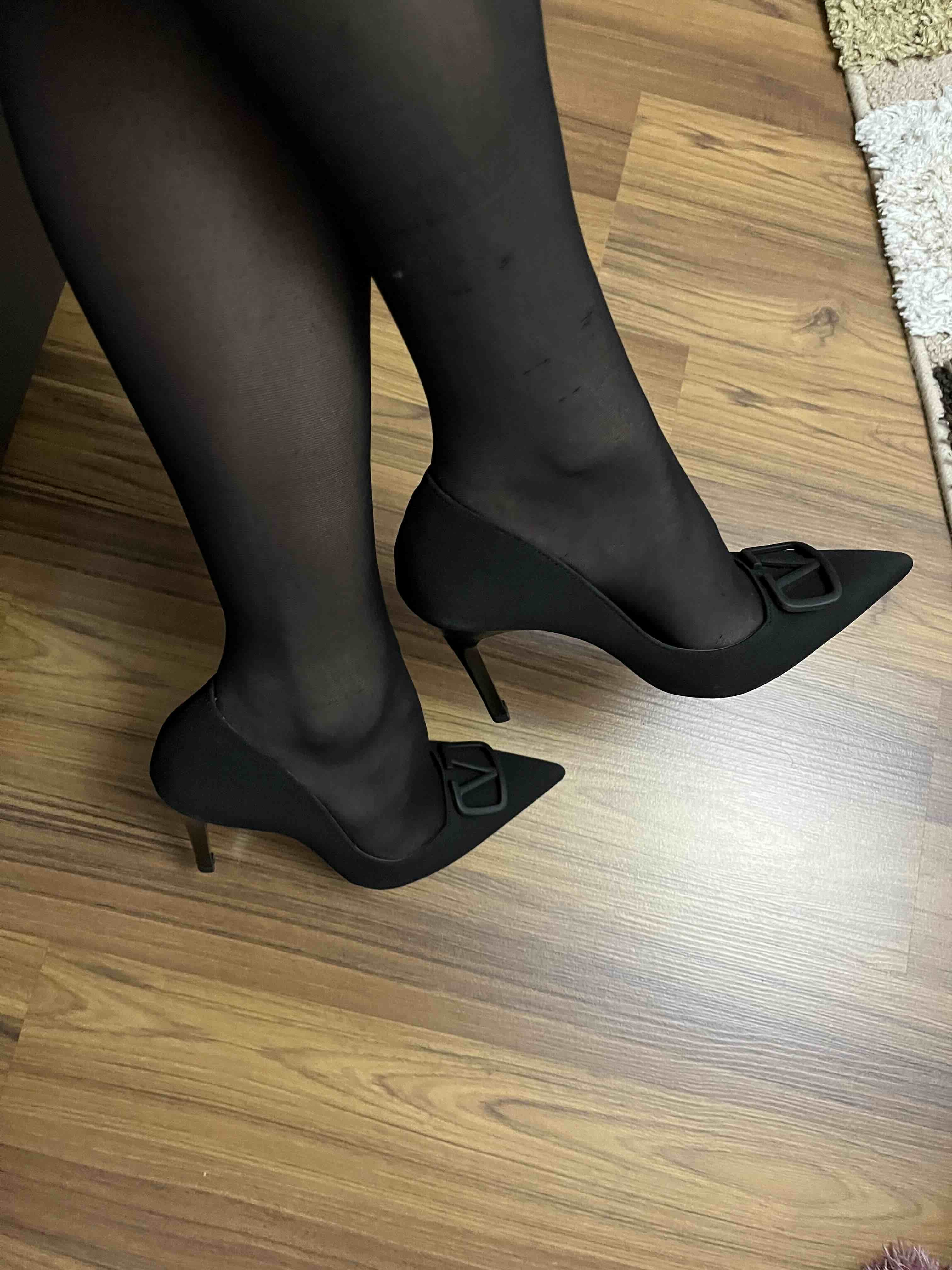 کفش پاشنه بلند کلاسیک زنانه بامبی اورجینال K014180500 photo review