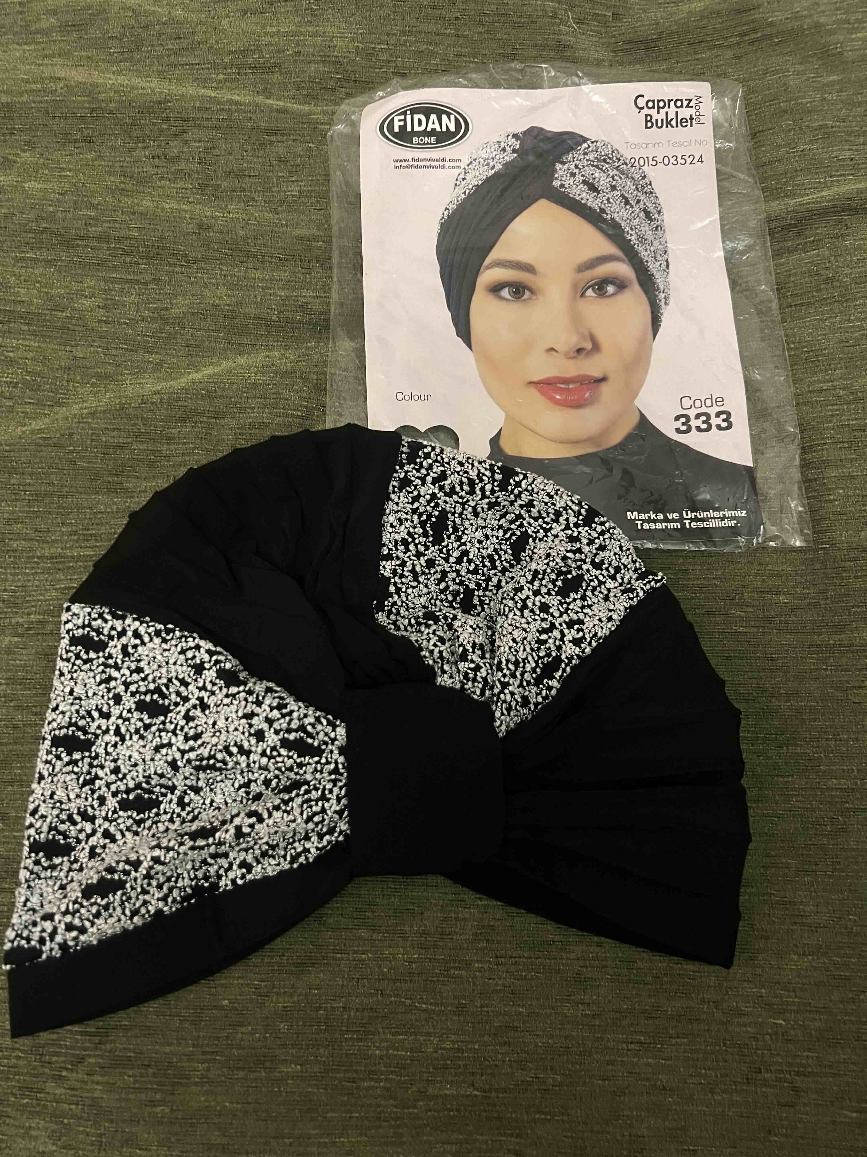 سربند حجاب زنانه استخوان نهال اورجینال FDN333-011 photo review