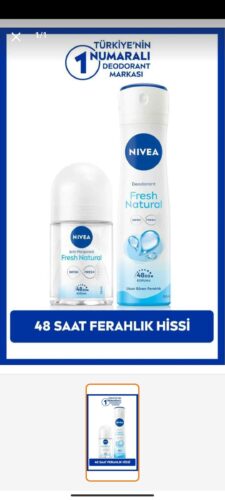 دئودورانت یا رول آن زنانه نیووا NIVEA اورجینال SET.NVE.1003 photo review