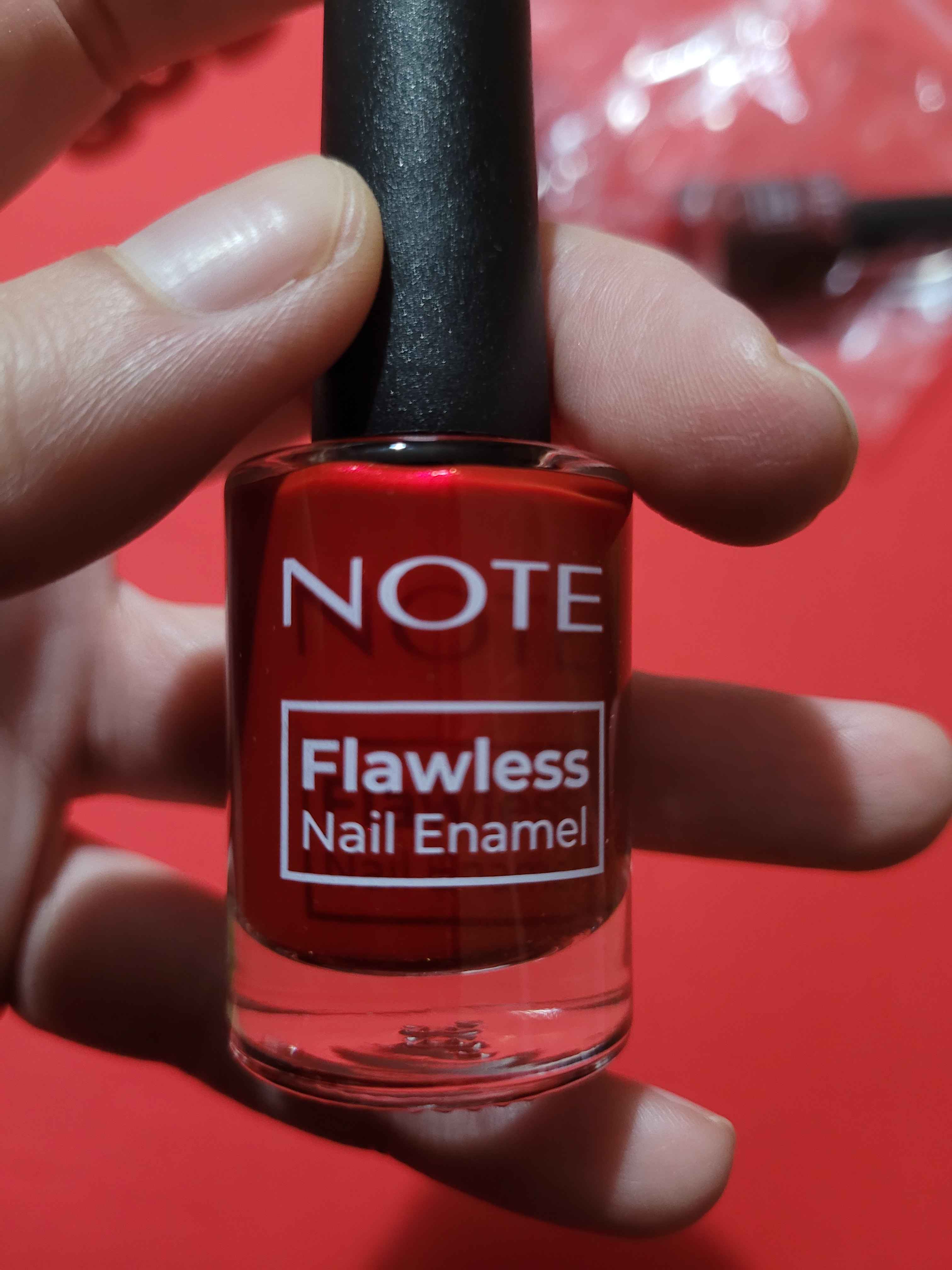 لاک ناخن  آرایشی بهداشتی نوت Note Cosmetics اورجینال NAIL FLAWLESS photo review