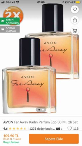 عطر زنانه آوون Avon اورجینال PARFUM0203-2 photo review