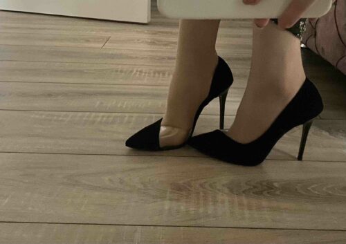 کفش پاشنه بلند کلاسیک زنانه بامبی اورجینال L05961772 photo review