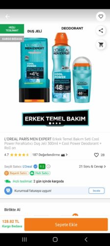 ست مراقبت از پوست زنانه – مردانه کارشناس مردان لورآل پاریس L'Oreal Paris Men Expert اورجینال PKTTERCOOFDUSST photo review