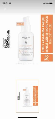 ضد آفتاب صورت  ویشی Vichy اورجینال 3337875795265 photo review