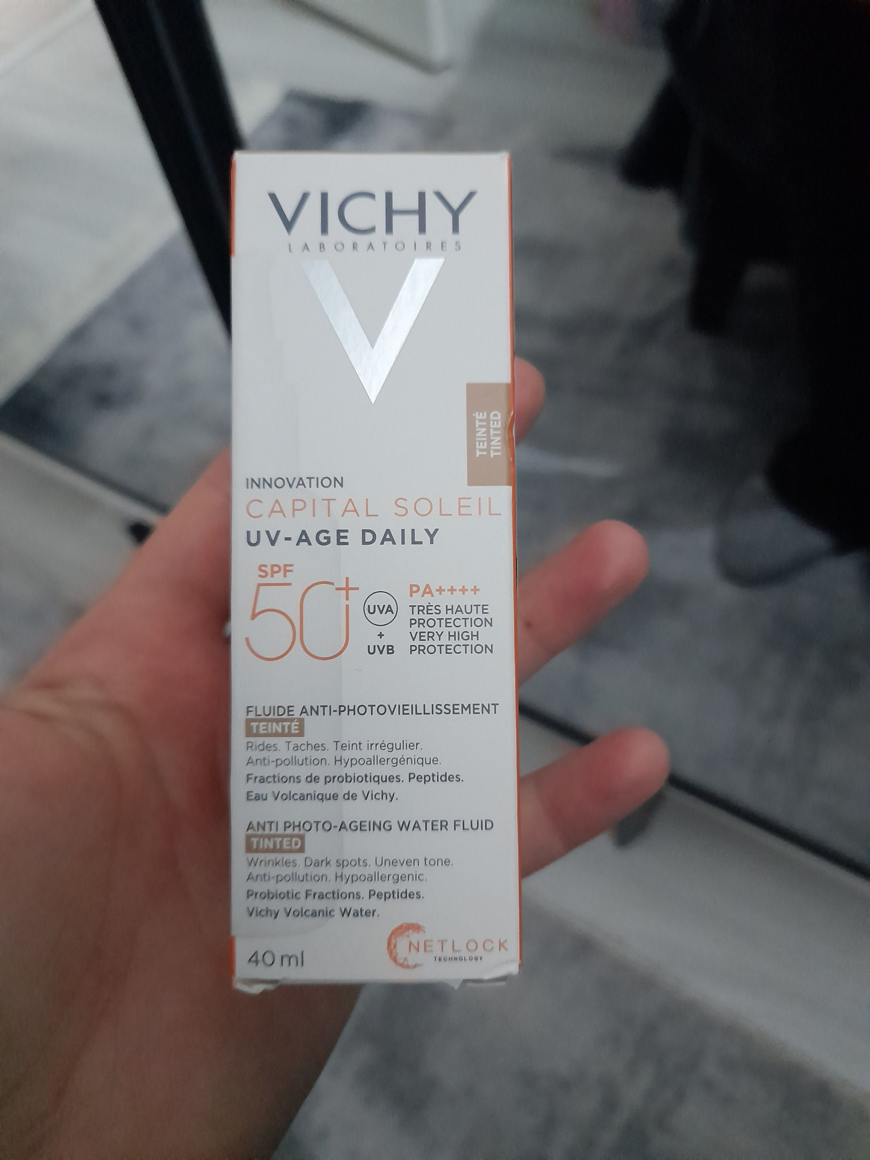 ضد آفتاب صورت  ویشی Vichy اورجینال 3337875795265 photo review