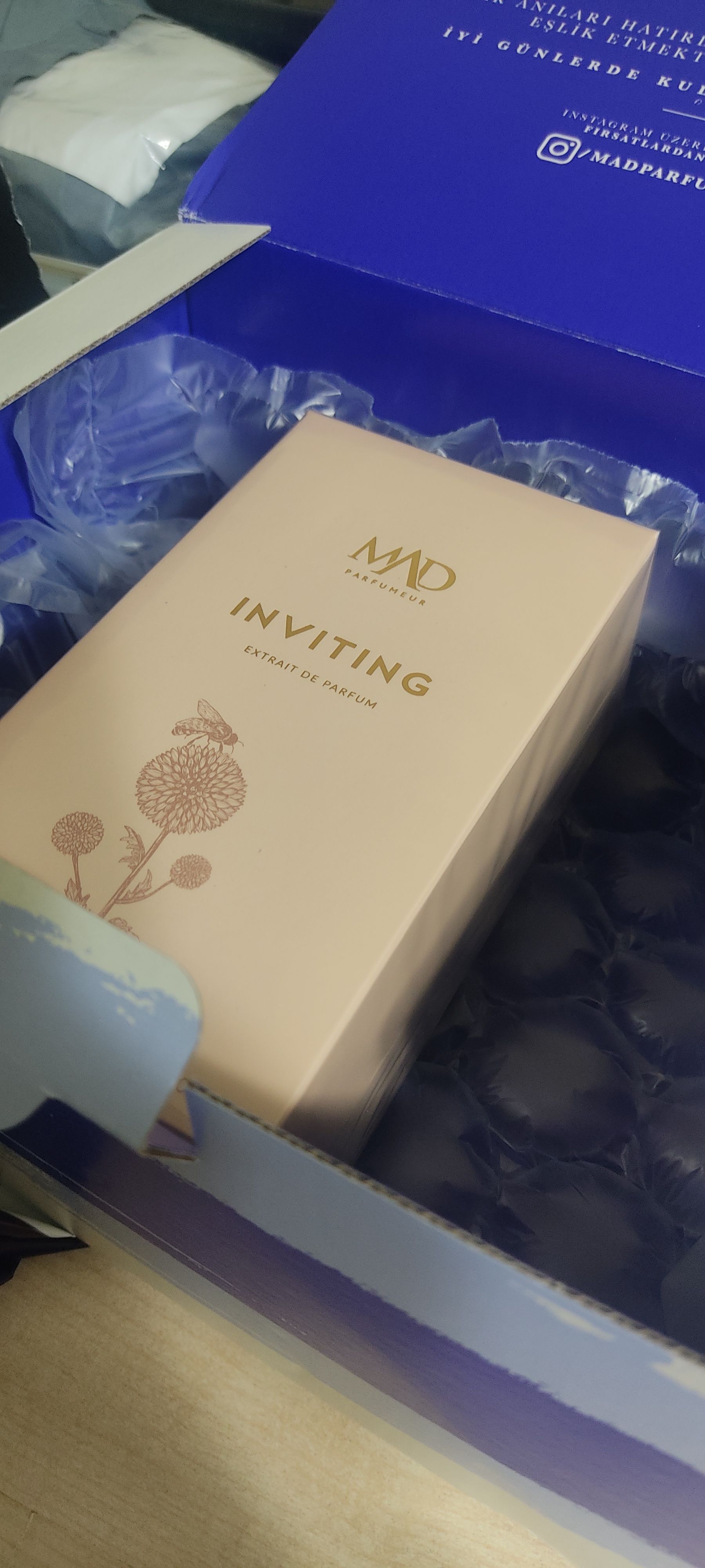 عطر زنانه عطر دیوانه Mad Parfüm اورجینال İNVİTİNG photo review