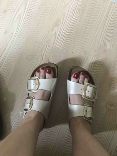 دمپایی زنانه بیرکن استاک Birkenstock اورجینال 1020021 photo review