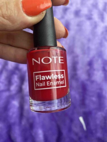 لاک ناخن  آرایشی بهداشتی نوت Note Cosmetics اورجینال NAIL FLAWLESS photo review