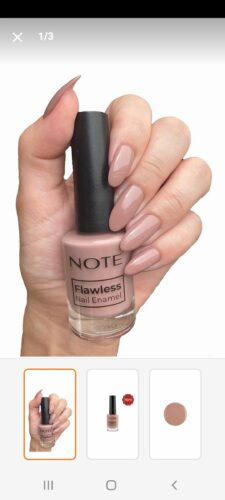 لاک ناخن  آرایشی بهداشتی نوت Note Cosmetics اورجینال NAIL FLAWLESS photo review