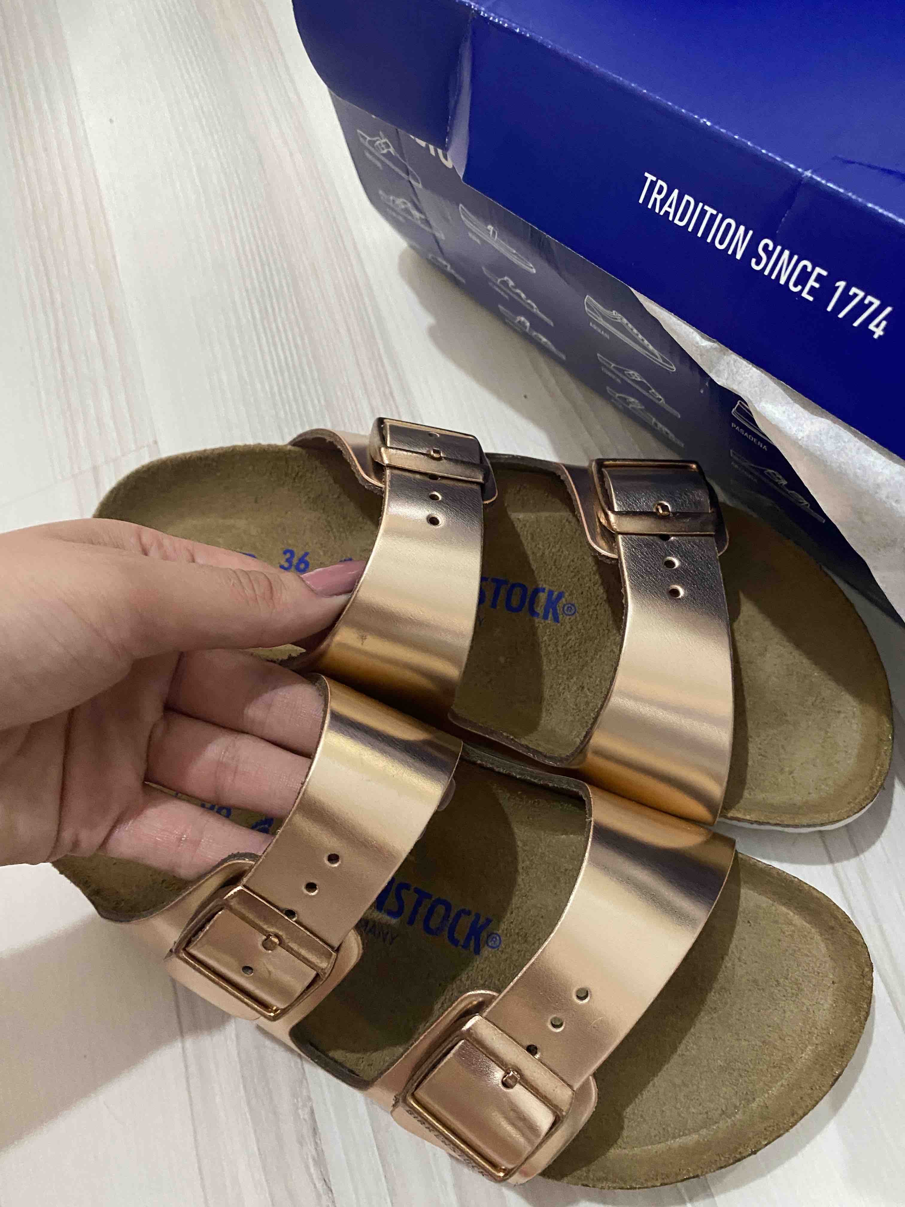 دمپایی زنانه بیرکن استاک Birkenstock اورجینال 952093 photo review