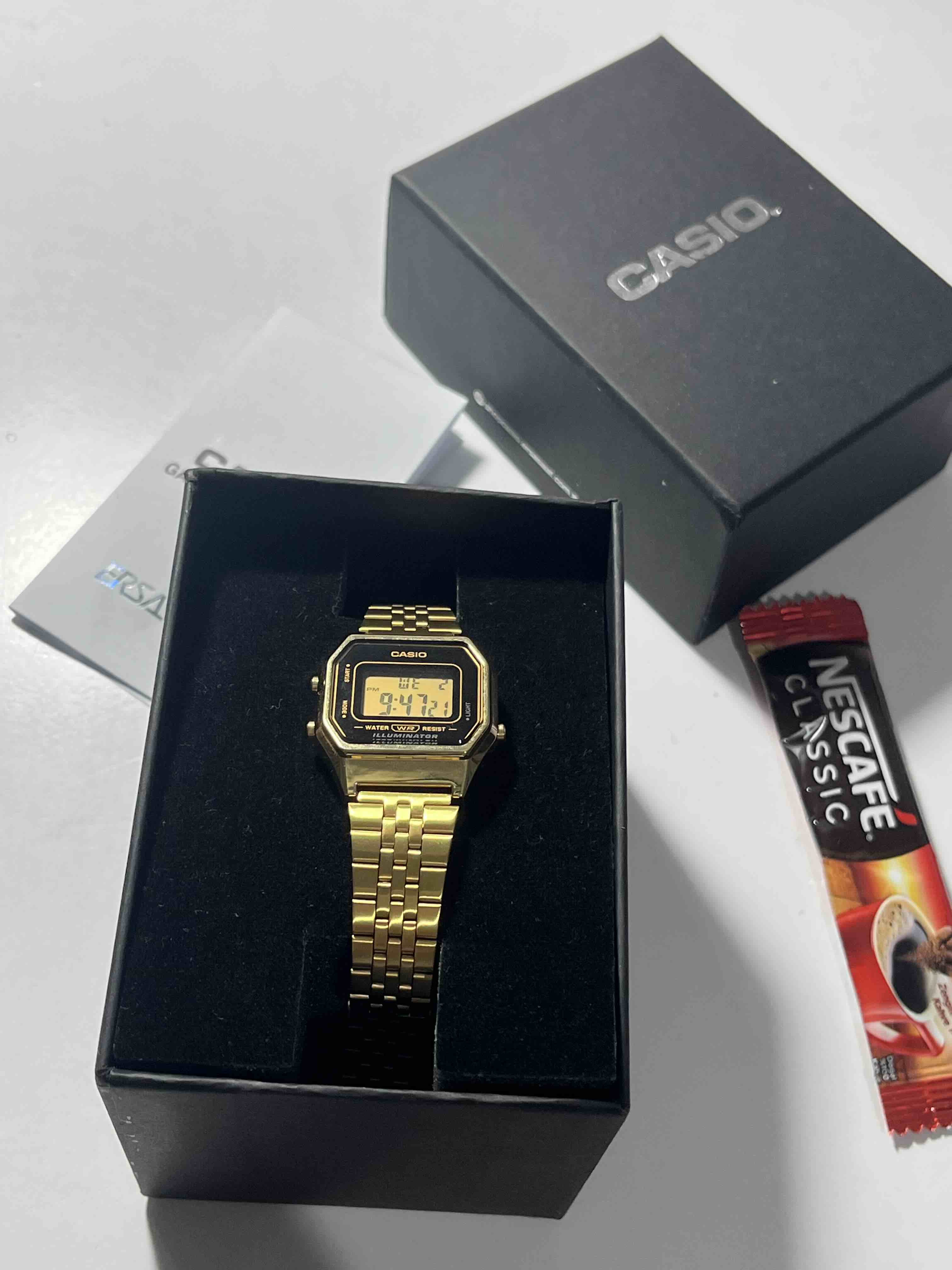 ساعت زنانه کاسیو Casio اورجینال LA680WGA-1DF photo review