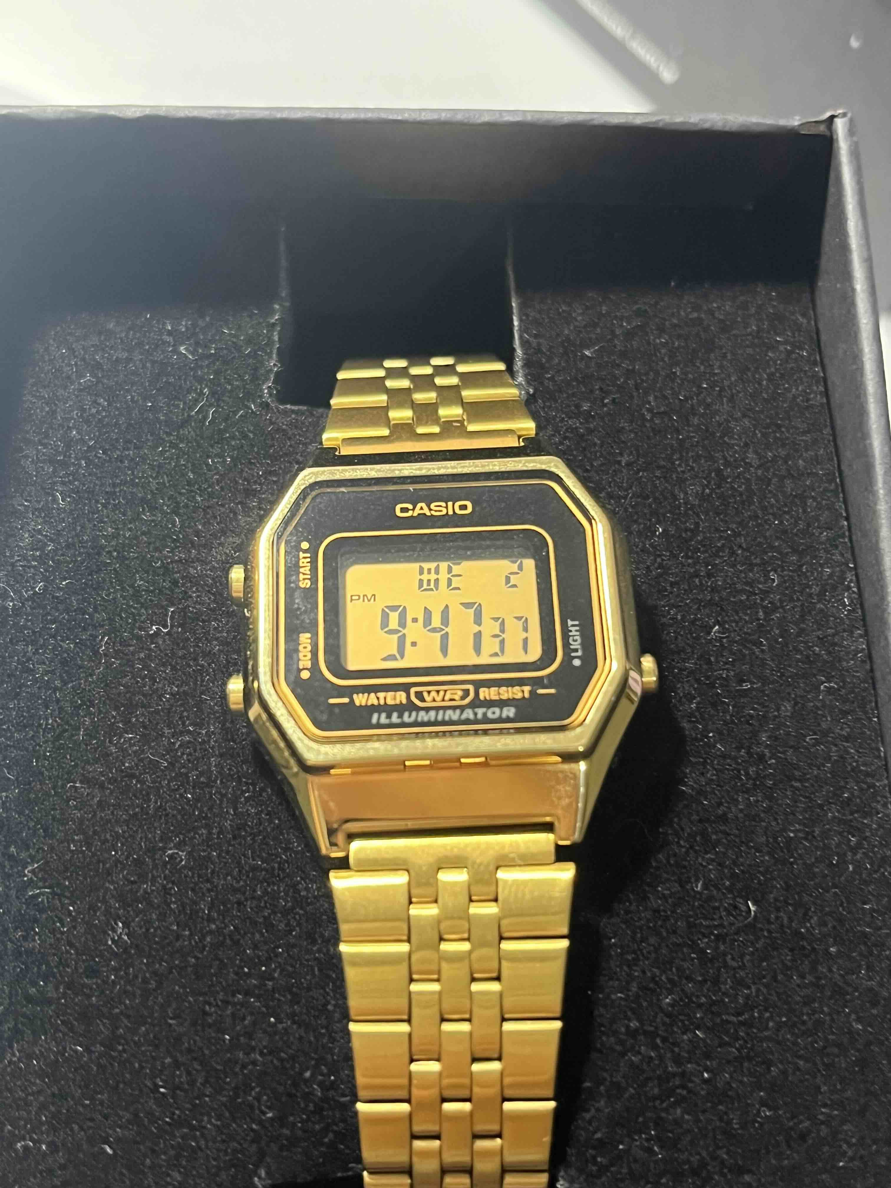 ساعت زنانه کاسیو Casio اورجینال LA680WGA-1DF photo review