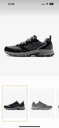 کفش پیاده روی مردانه اسکیچرز Skechers اورجینال 237268 BKGY photo review