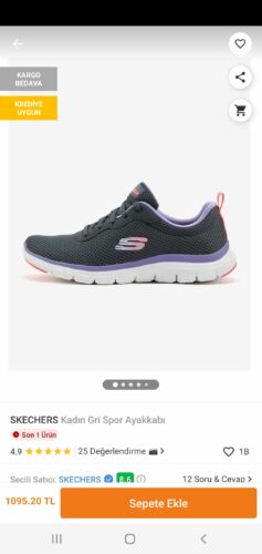 کتانی تمرین و دویدن زنانه اسکیچرز Skechers اورجینال 149303 CCPR photo review