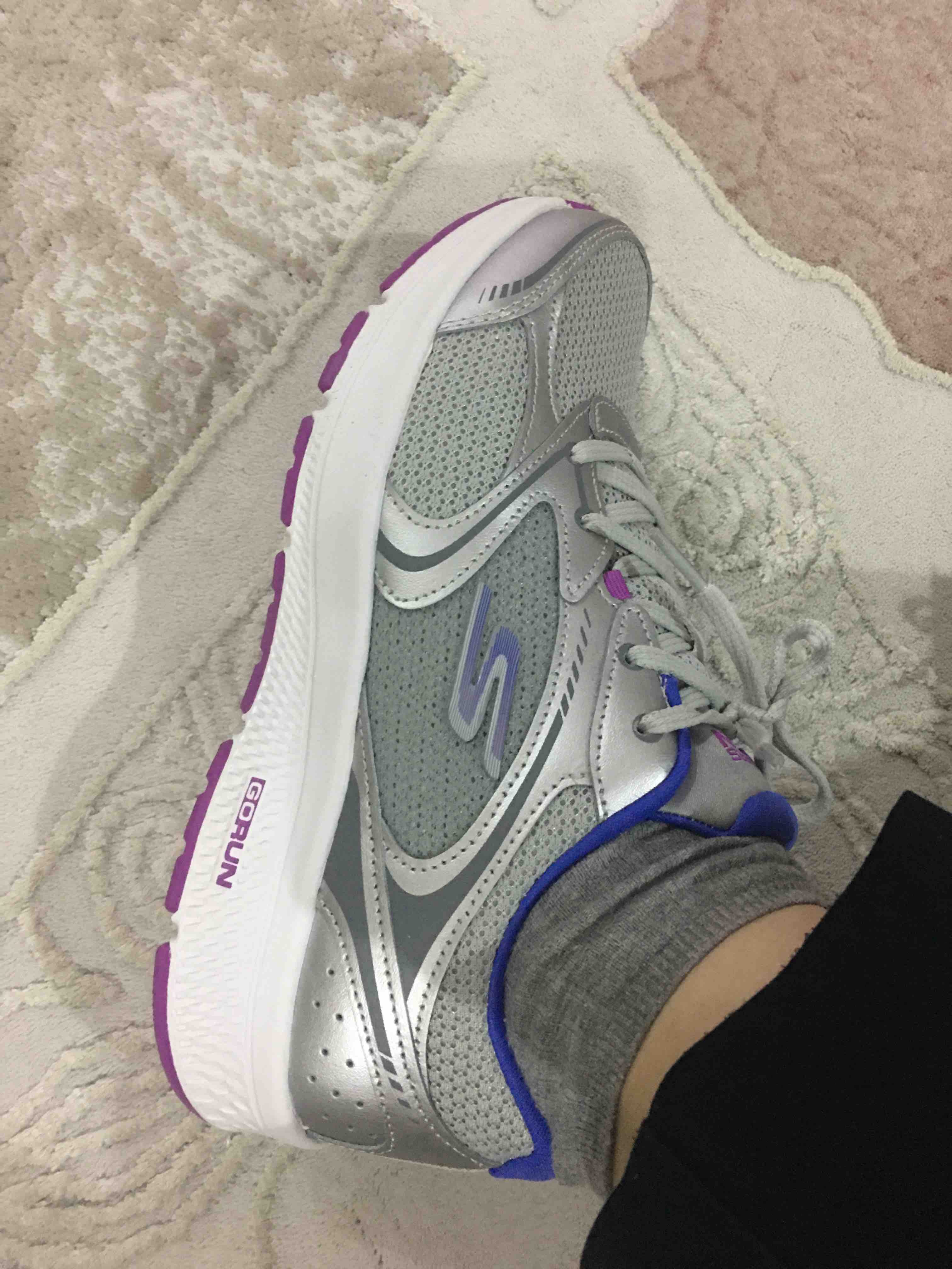 کتانی تمرین و دویدن زنانه اسکیچرز Skechers اورجینال 128281 SLPR photo review