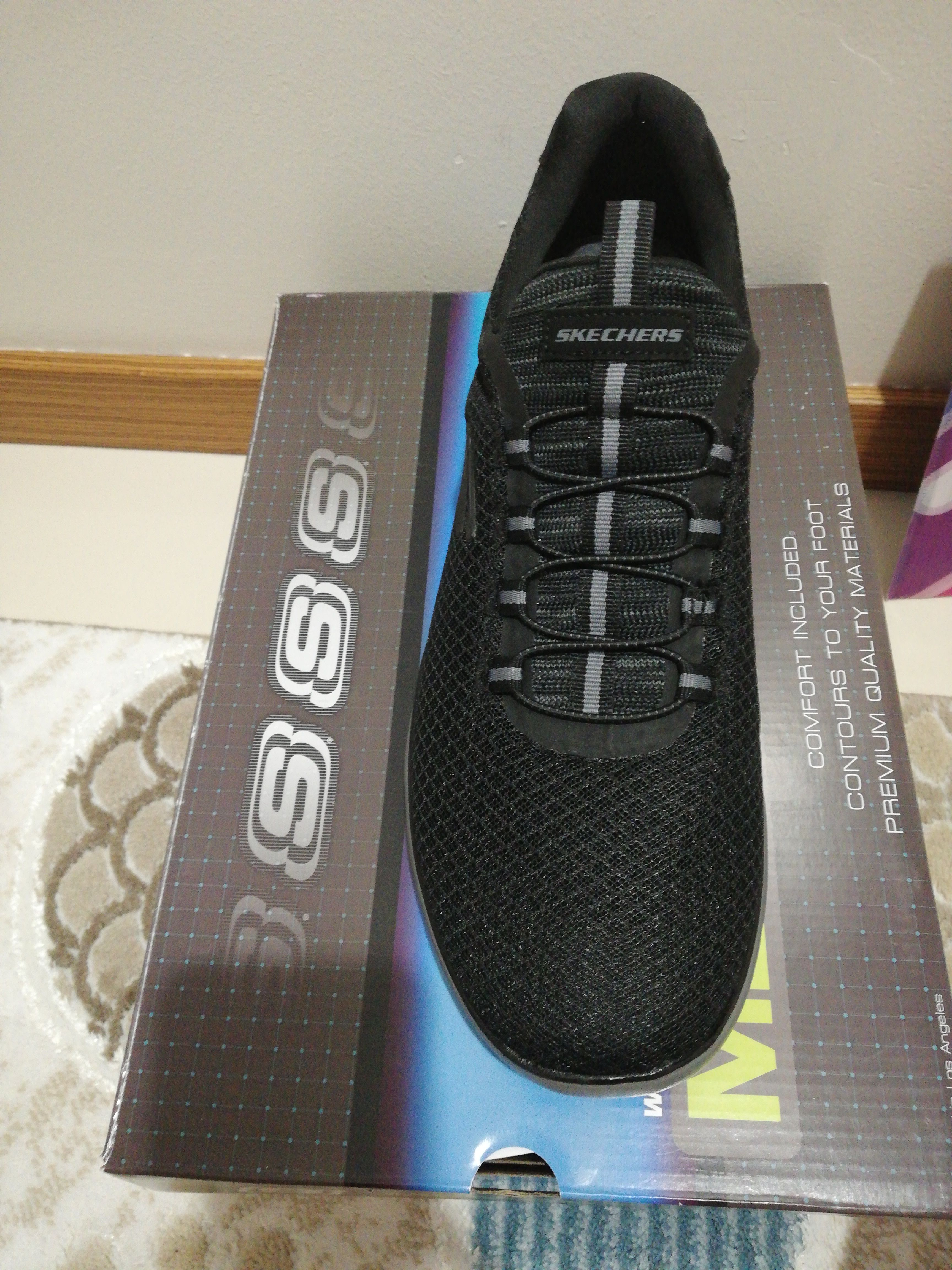 اسنیکر مردانه اسکیچرز Skechers اورجینال 52811 BKCC photo review