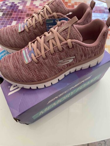 کتانی تمرین و دویدن زنانه اسکیچرز Skechers اورجینال 12614 MVE photo review