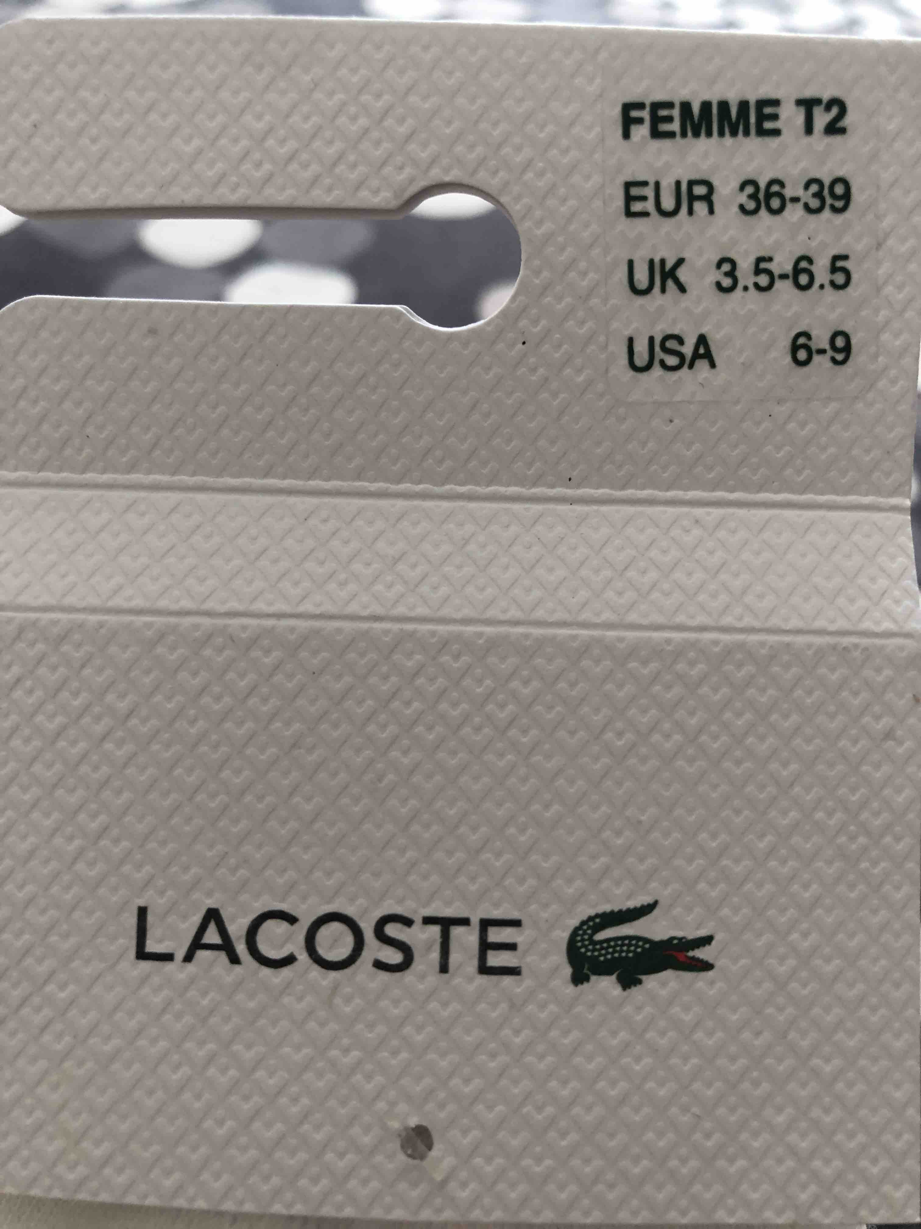 جوراب مردانه لاکوست Lacoste اورجینال RA2109 photo review