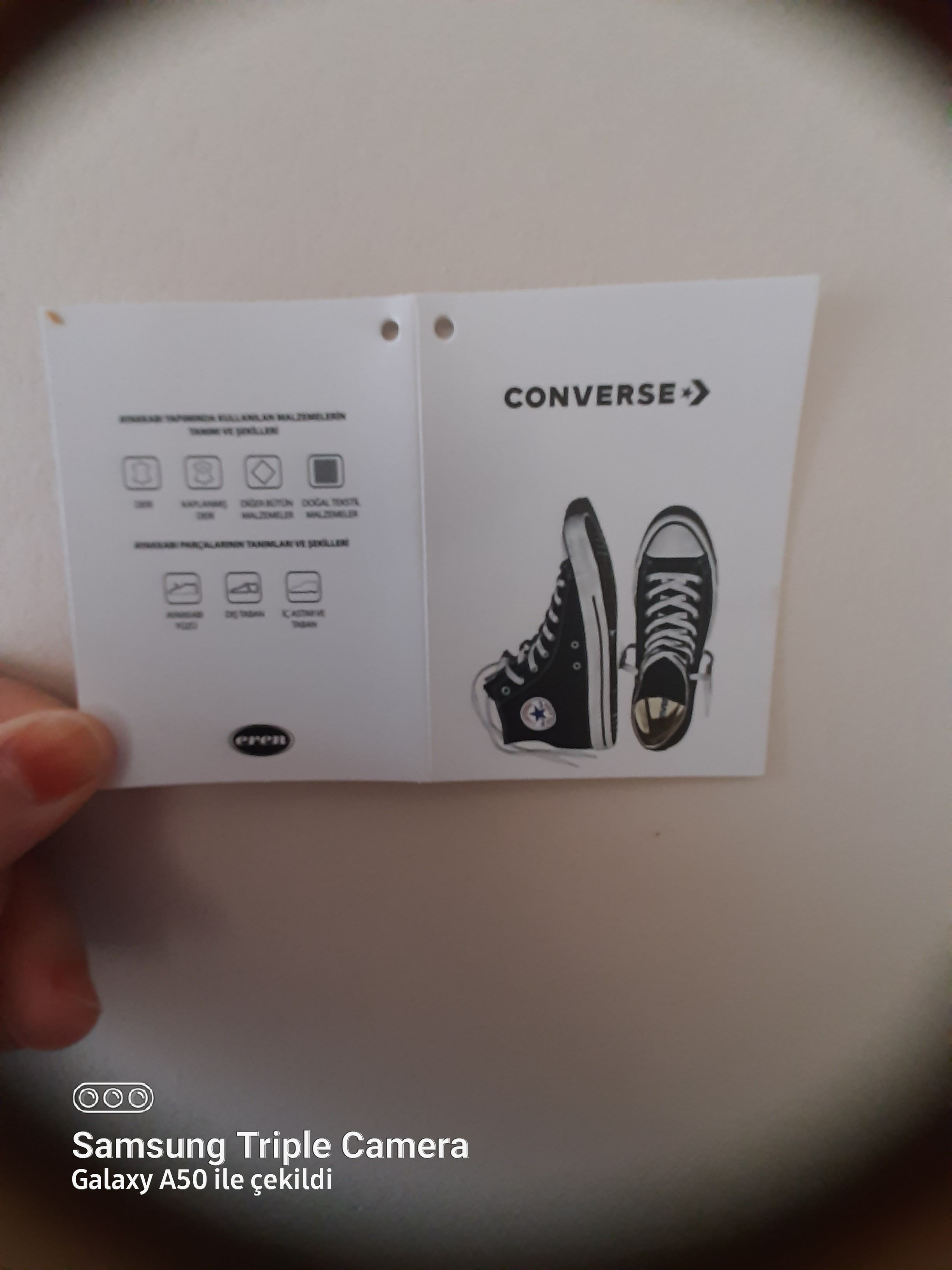 اسنیکر زنانه کانورس Converse اورجینال M9160F photo review