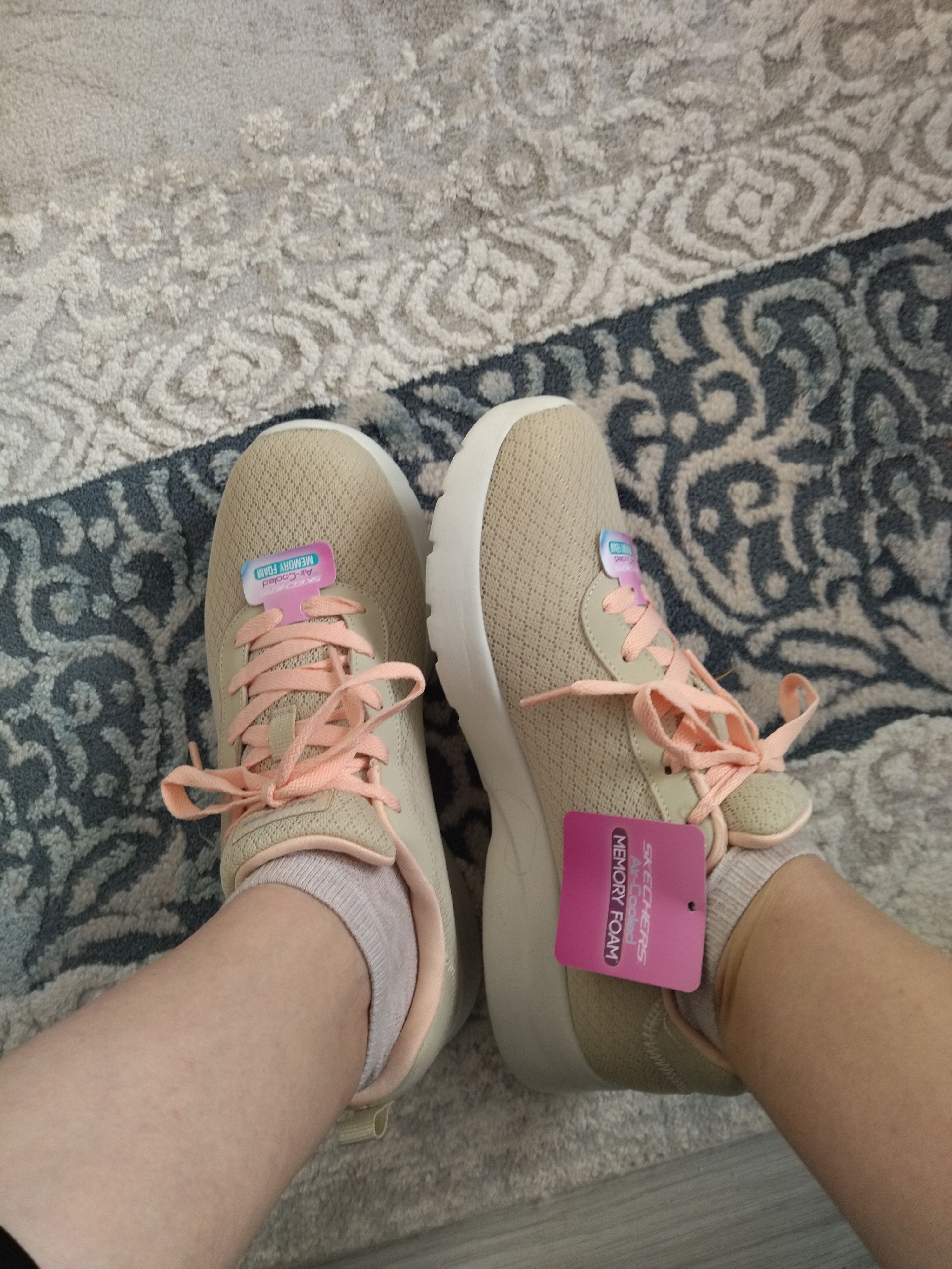 کتانی تمرین و دویدن زنانه اسکیچرز Skechers اورجینال 12964TKNTCL photo review