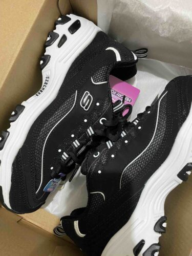 اسنیکر زنانه اسکیچرز Skechers اورجینال 13148 BKW photo review