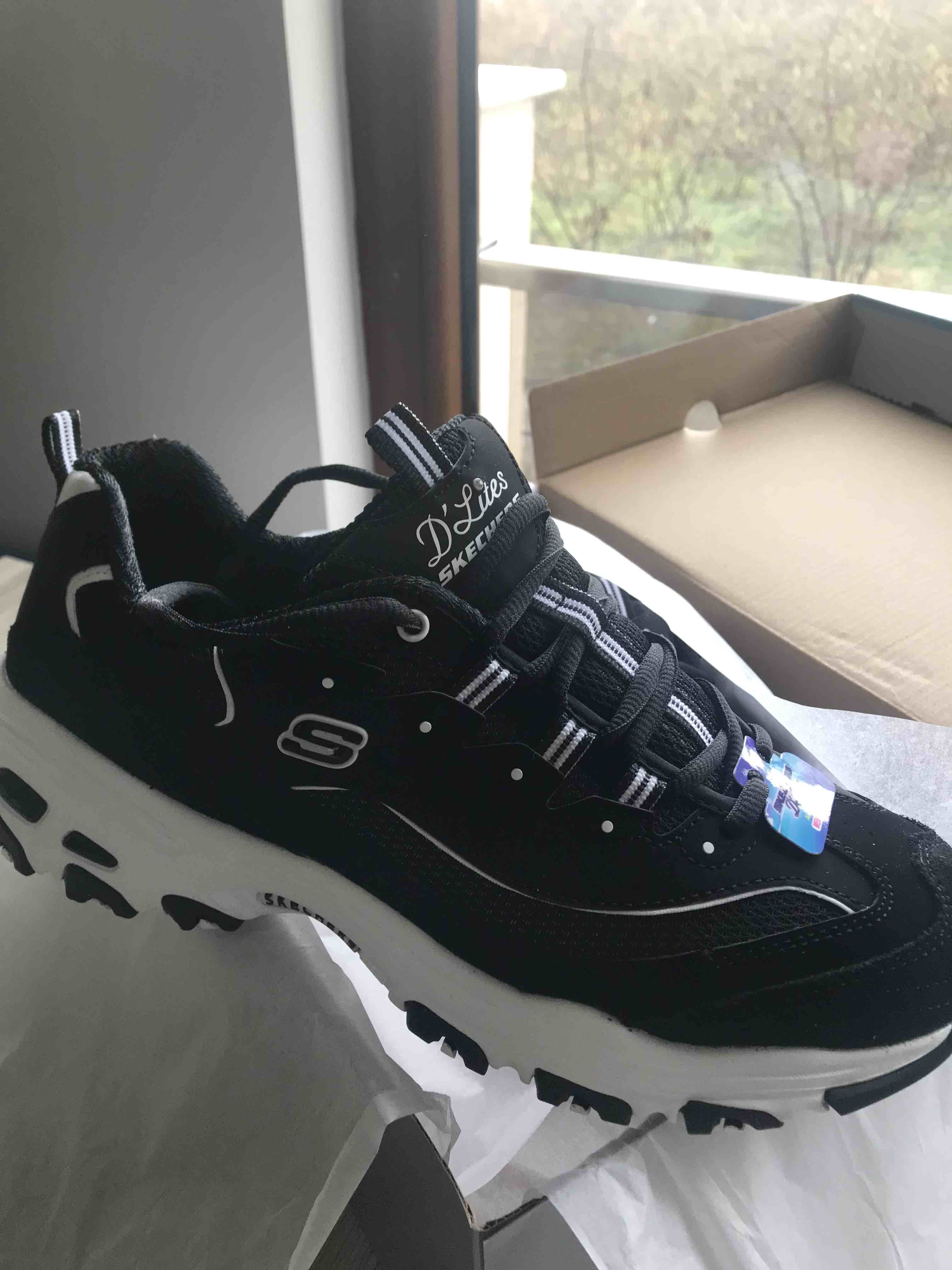 اسنیکر زنانه اسکیچرز Skechers اورجینال 13148 BKW photo review