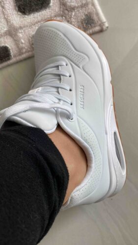 اسنیکر زنانه اسکیچرز Skechers اورجینال 73690 WHT photo review