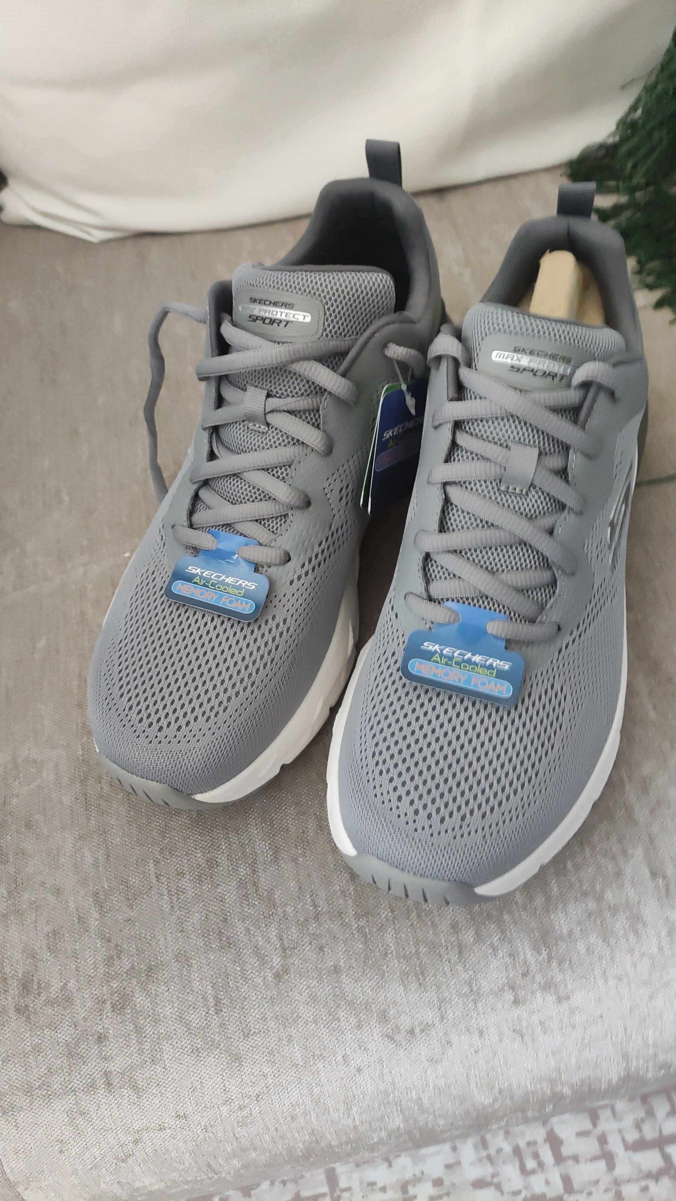 کفش پیاده روی مردانه اسکیچرز Skechers اورجینال 232661 GRY photo review