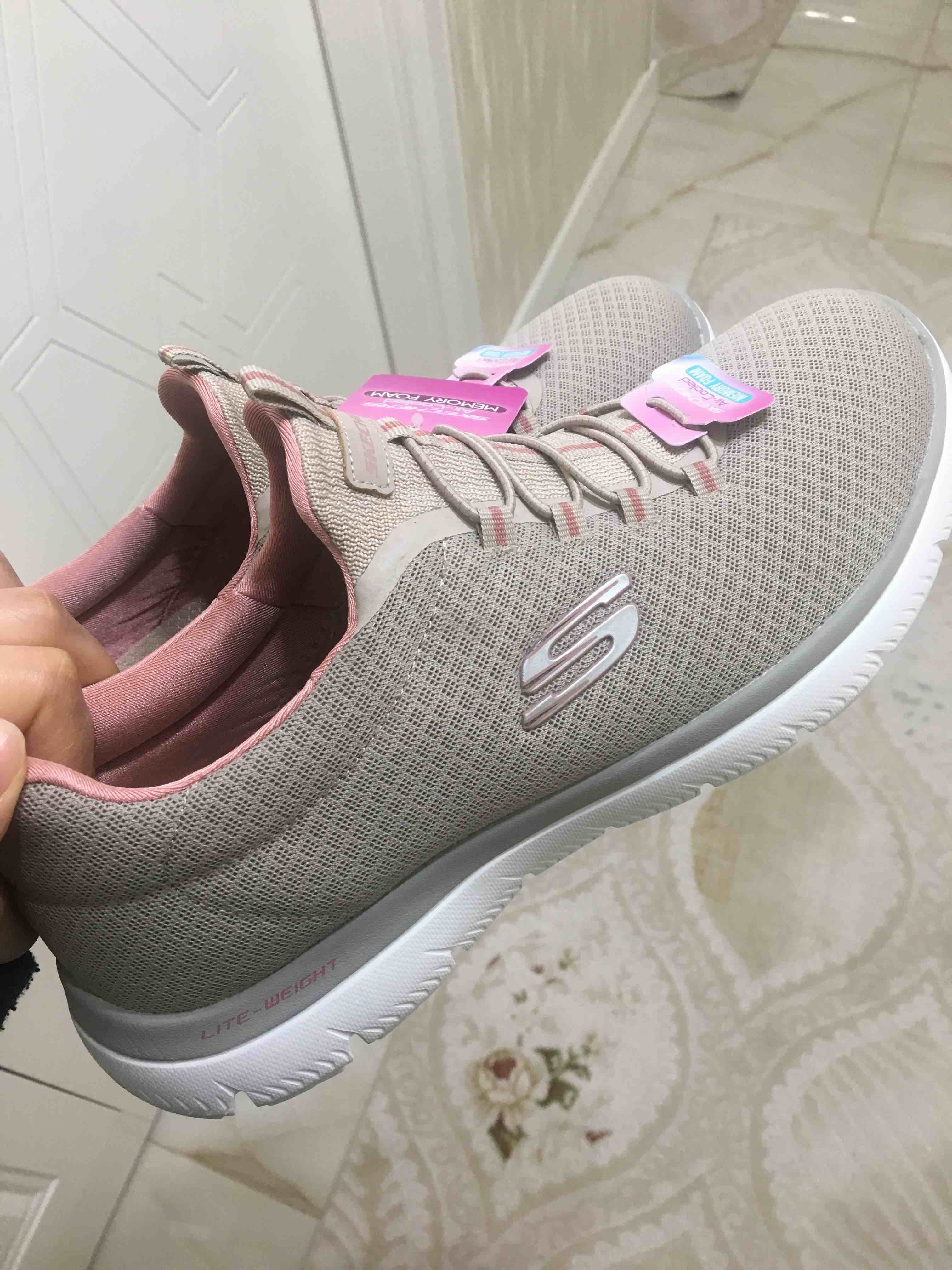 کتانی تمرین و دویدن زنانه اسکیچرز Skechers اورجینال 12980TK TPPK photo review