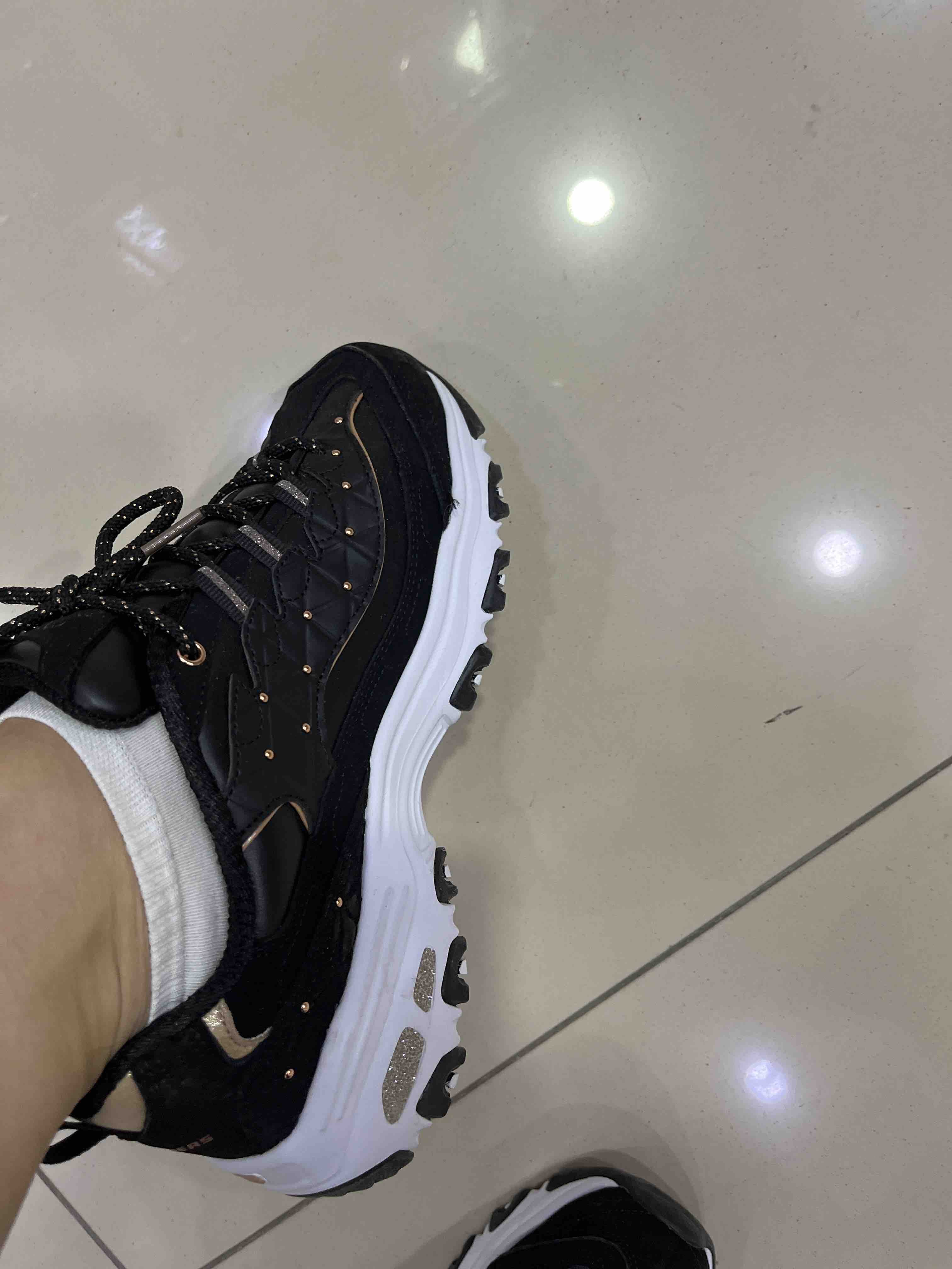 اسنیکر زنانه اسکیچرز Skechers اورجینال 13087 BKRG photo review