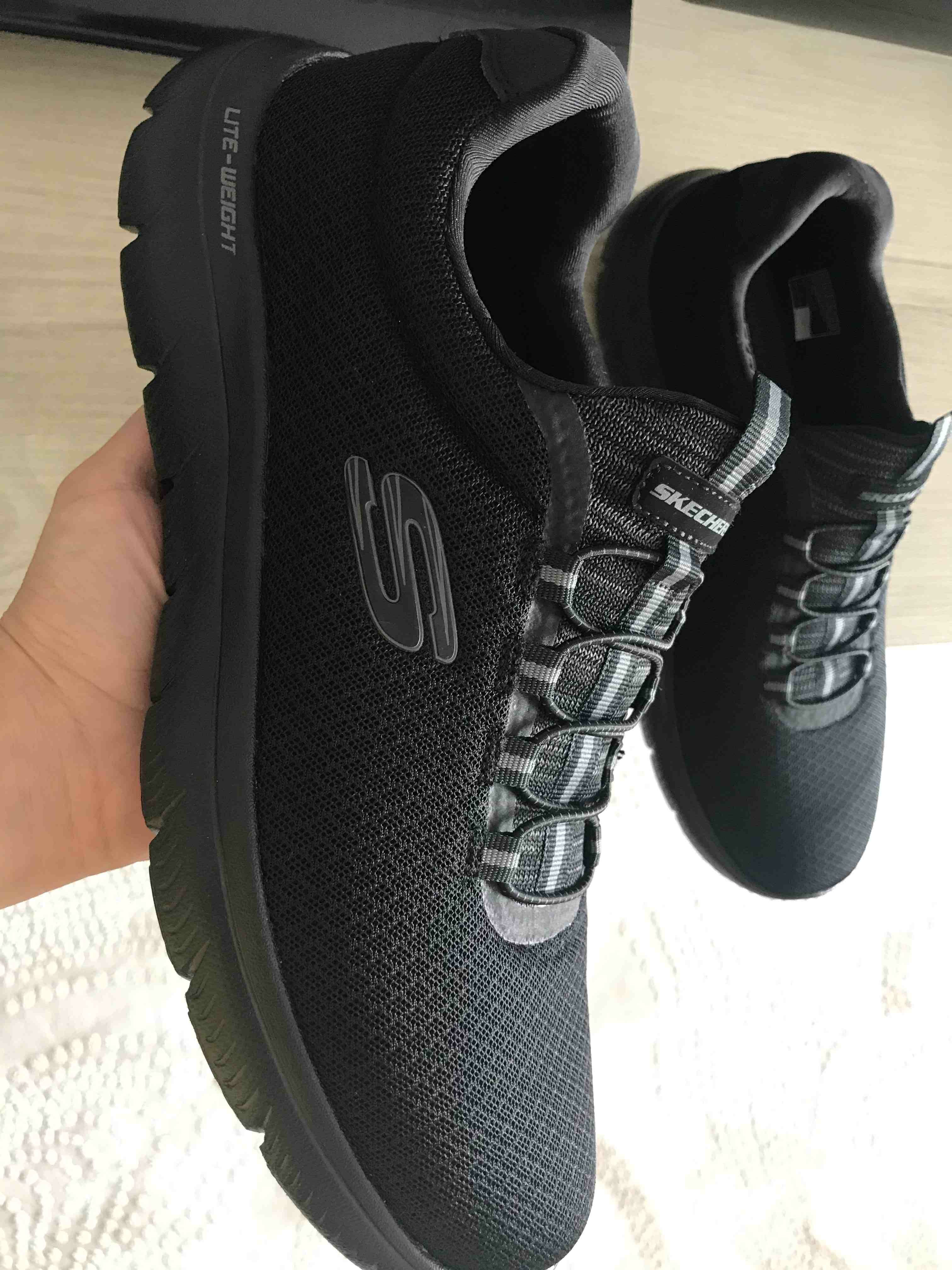 اسنیکر مردانه اسکیچرز Skechers اورجینال 52811BBK photo review