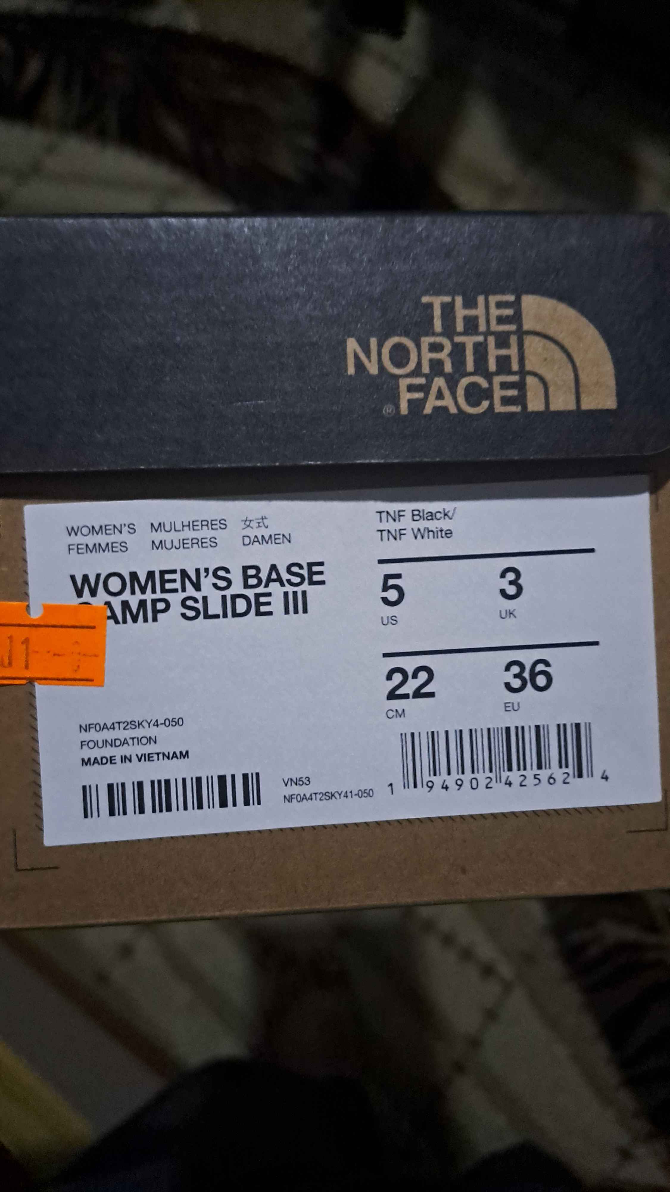 دمپایی زنانه نورث فیس The North Face اورجینال NF0A4T2SKY41 photo review