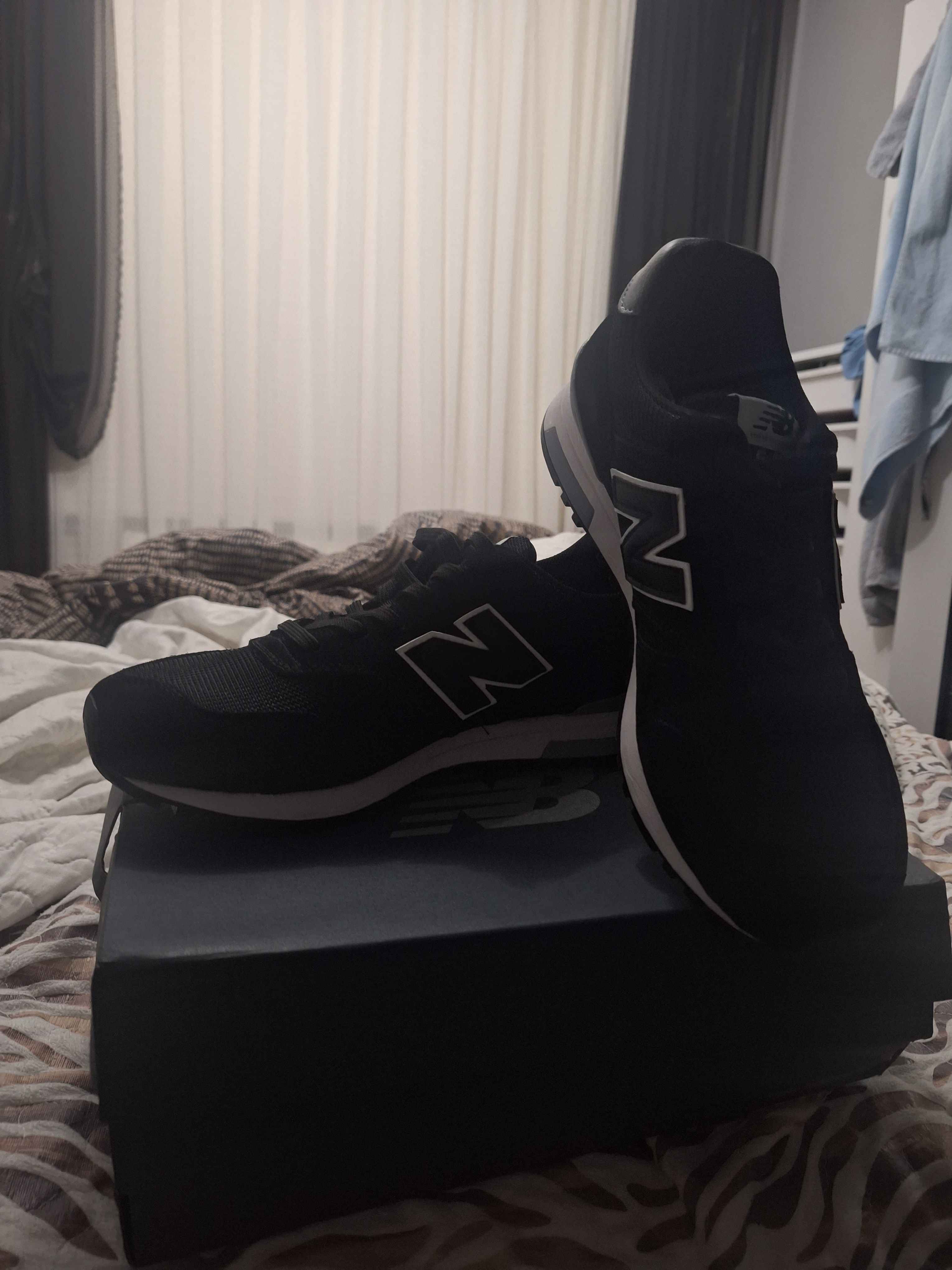 اسنیکر مردانه نیوبالانس New Balance اورجینال KOZML565BLK photo review