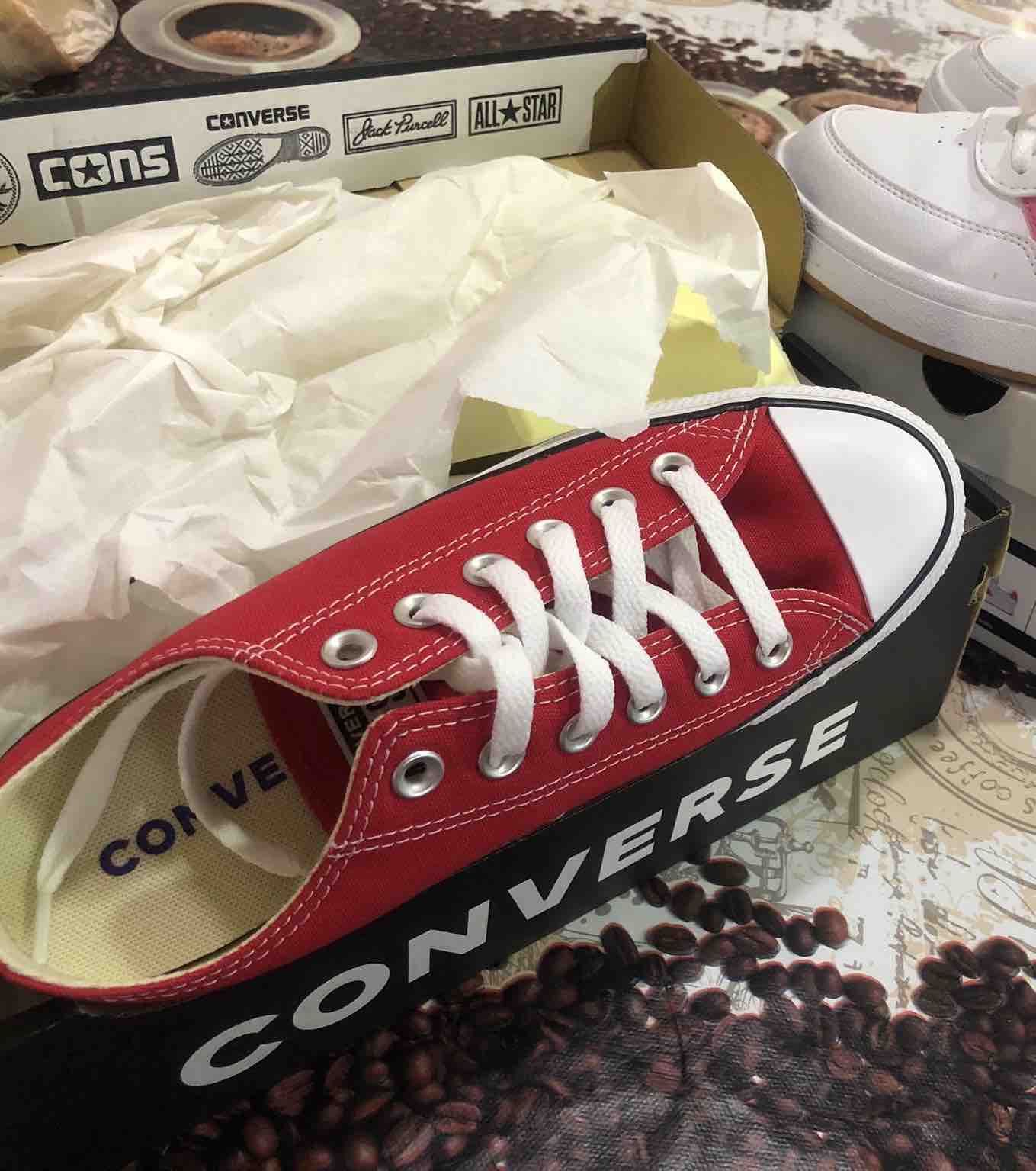 اسنیکر زنانه کانورس Converse اورجینال Chuck Taylor All Star M9696C photo review