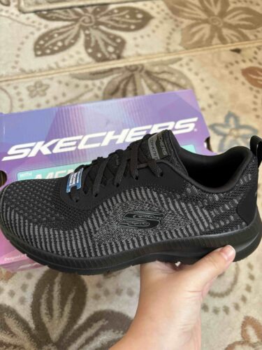 اسنیکر زنانه اسکیچرز Skechers اورجینال 149220 BKCC photo review