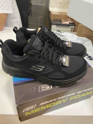 اسنیکر مردانه اسکیچرز Skechers اورجینال 52635BBK photo review