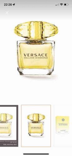 عطر زنانه ورساچه Versace اورجینال VERYELLOWDIA30EDT photo review