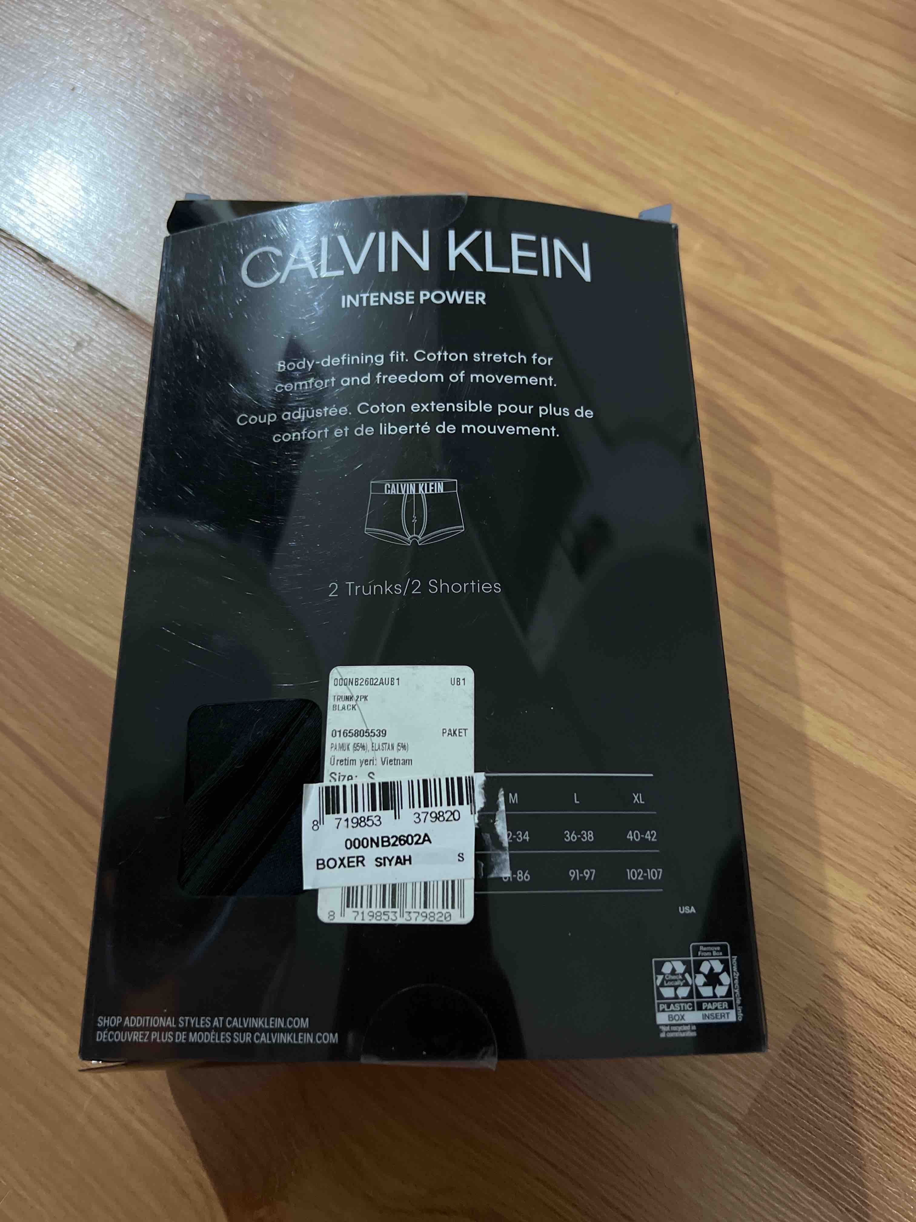 باکسر مردانه کالوین کلین Calvin Klein اورجینال 000NB2602A photo review