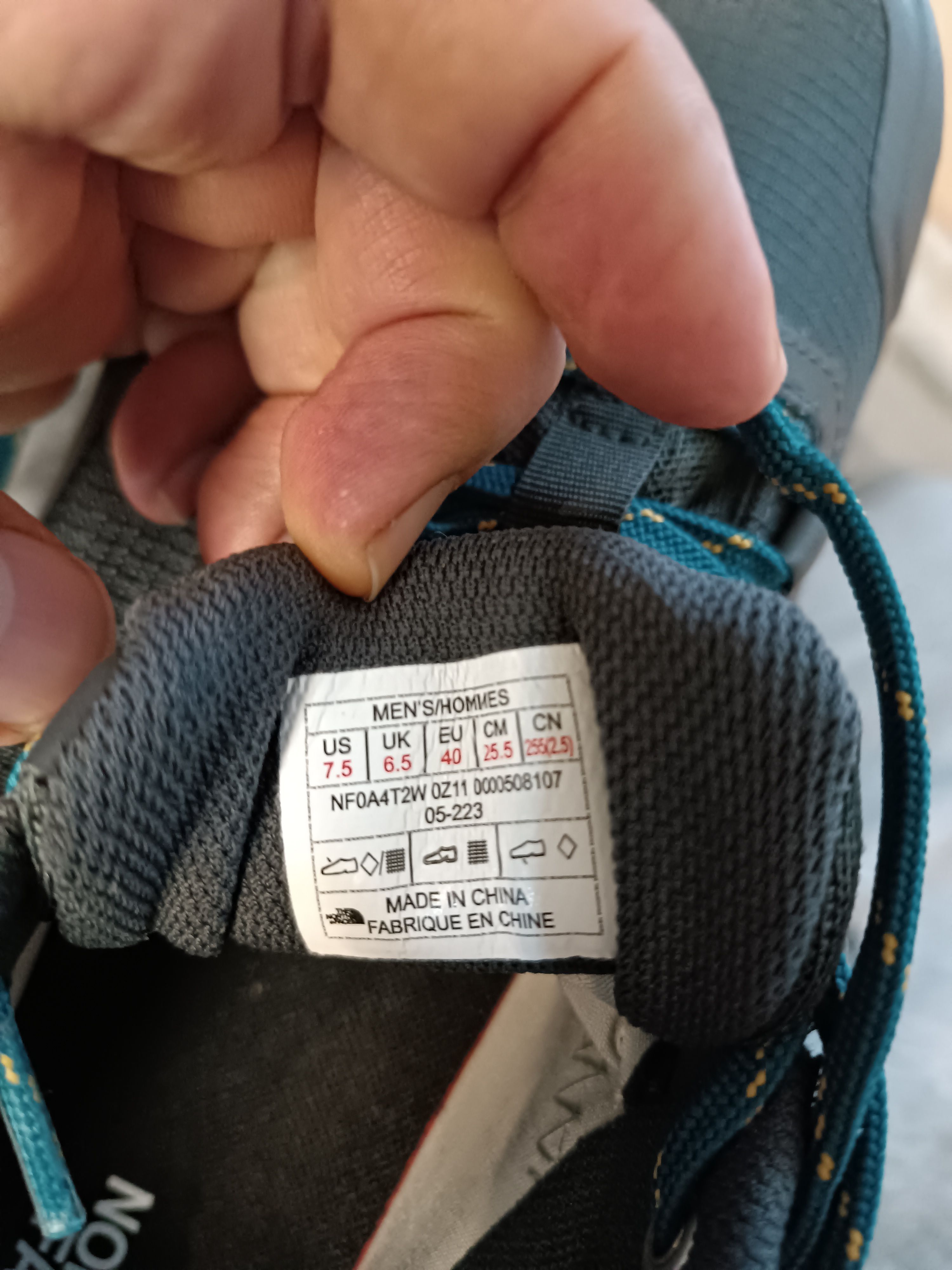 کفش بیرونی مردانه نورث فیس The North Face اورجینال NF0A4T2W0Z11 photo review