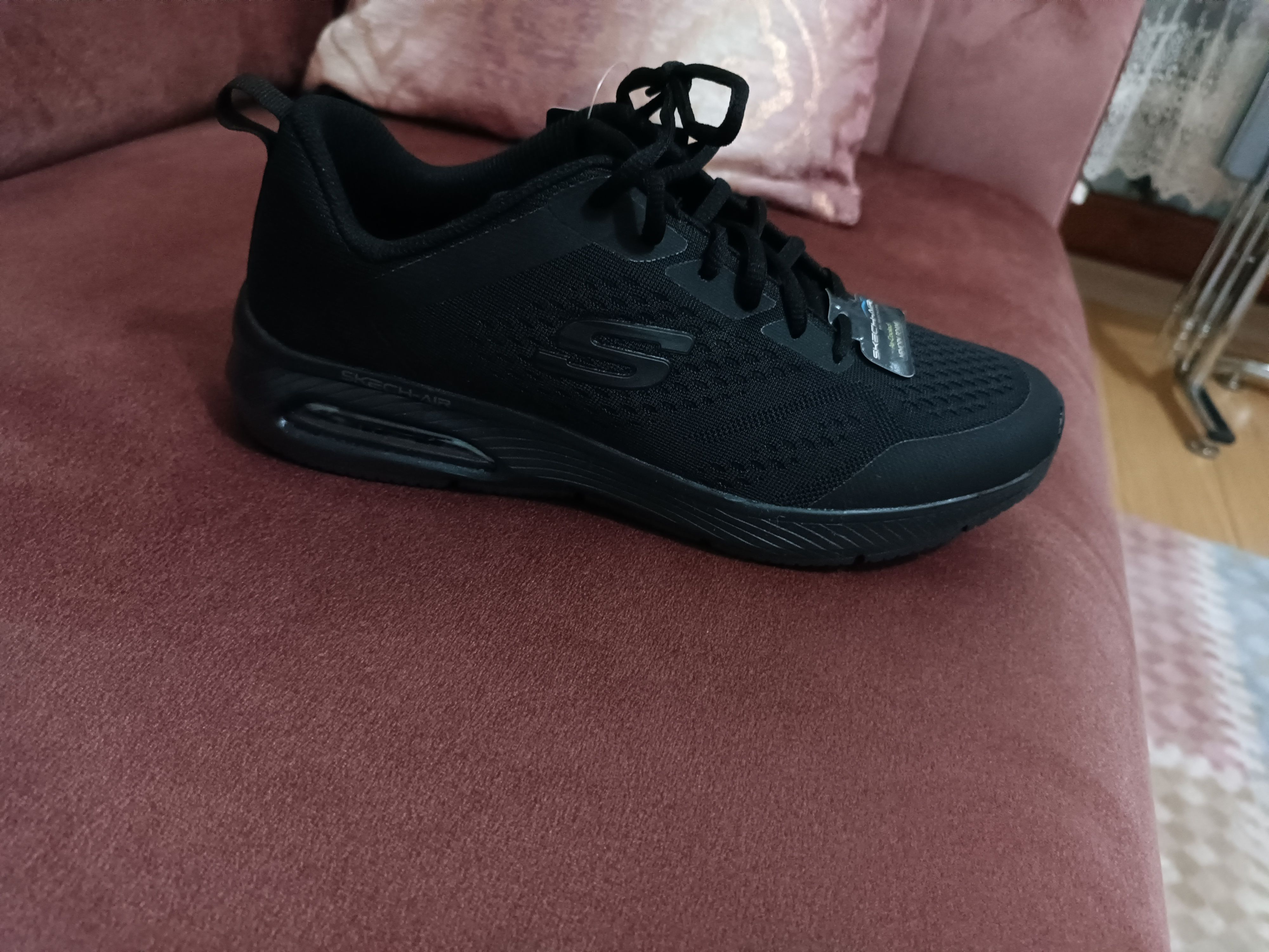 اسنیکر مردانه اسکیچرز Skechers اورجینال 52559 BBK photo review