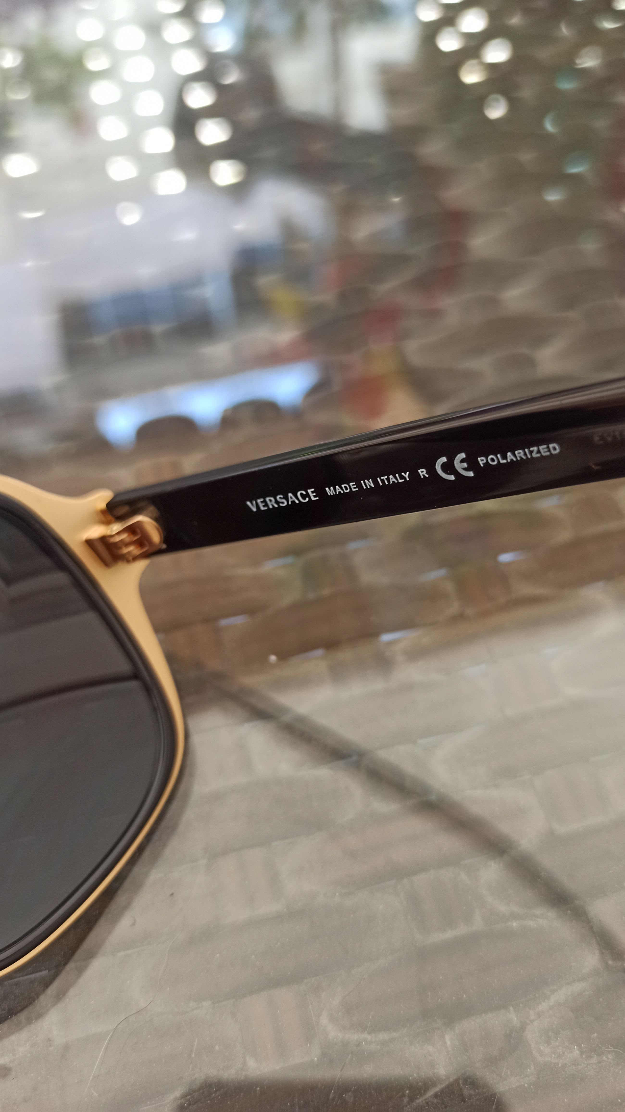 عینک آفتابی زنانه ورساچه Versace اورجینال Versace-VE2199-100281-56-Polarize photo review