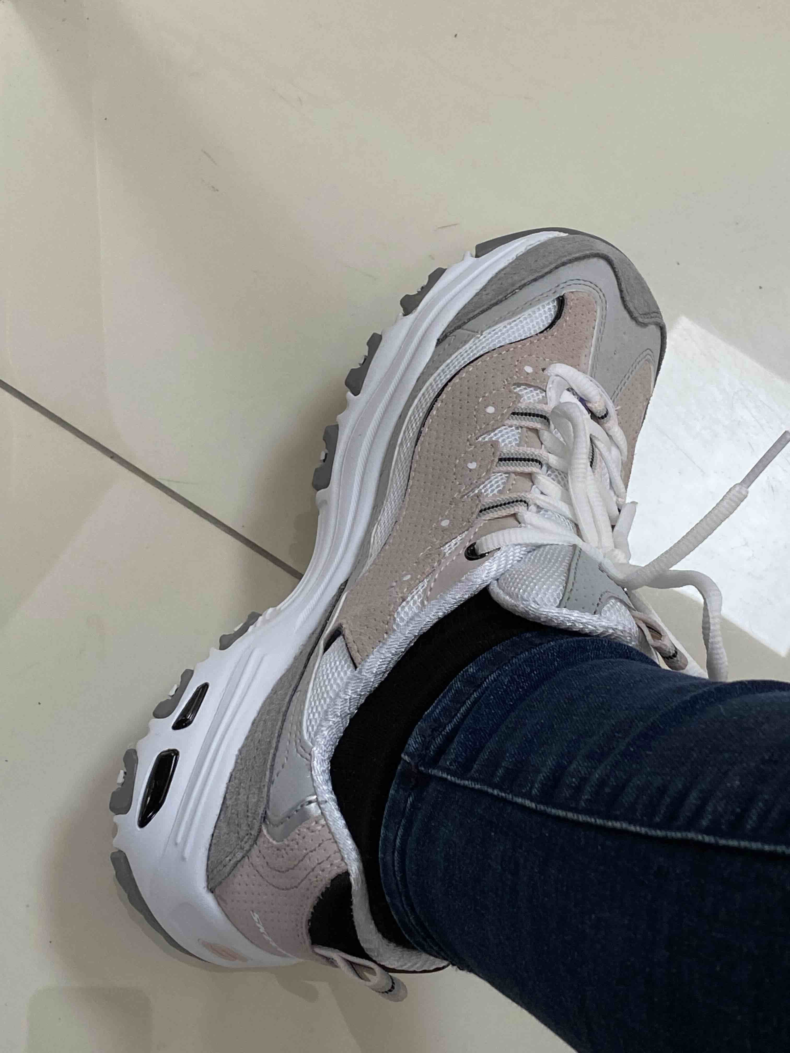 اسنیکر زنانه اسکیچرز Skechers اورجینال 13147WGPK photo review