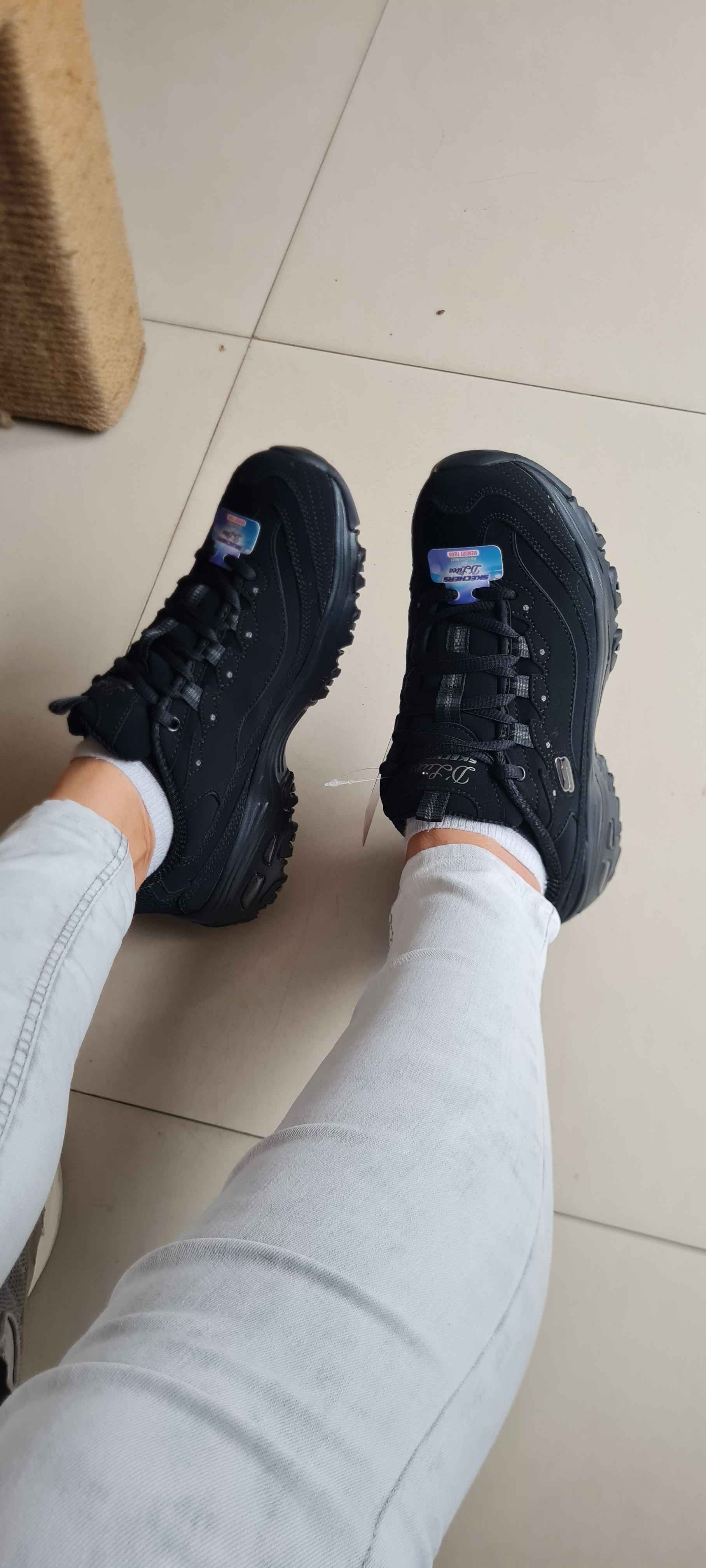 اسنیکر زنانه اسکیچرز Skechers اورجینال 11949 BBK photo review