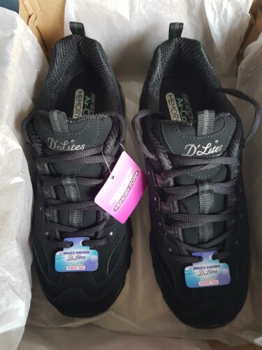 اسنیکر زنانه اسکیچرز Skechers اورجینال 11949 BBK photo review