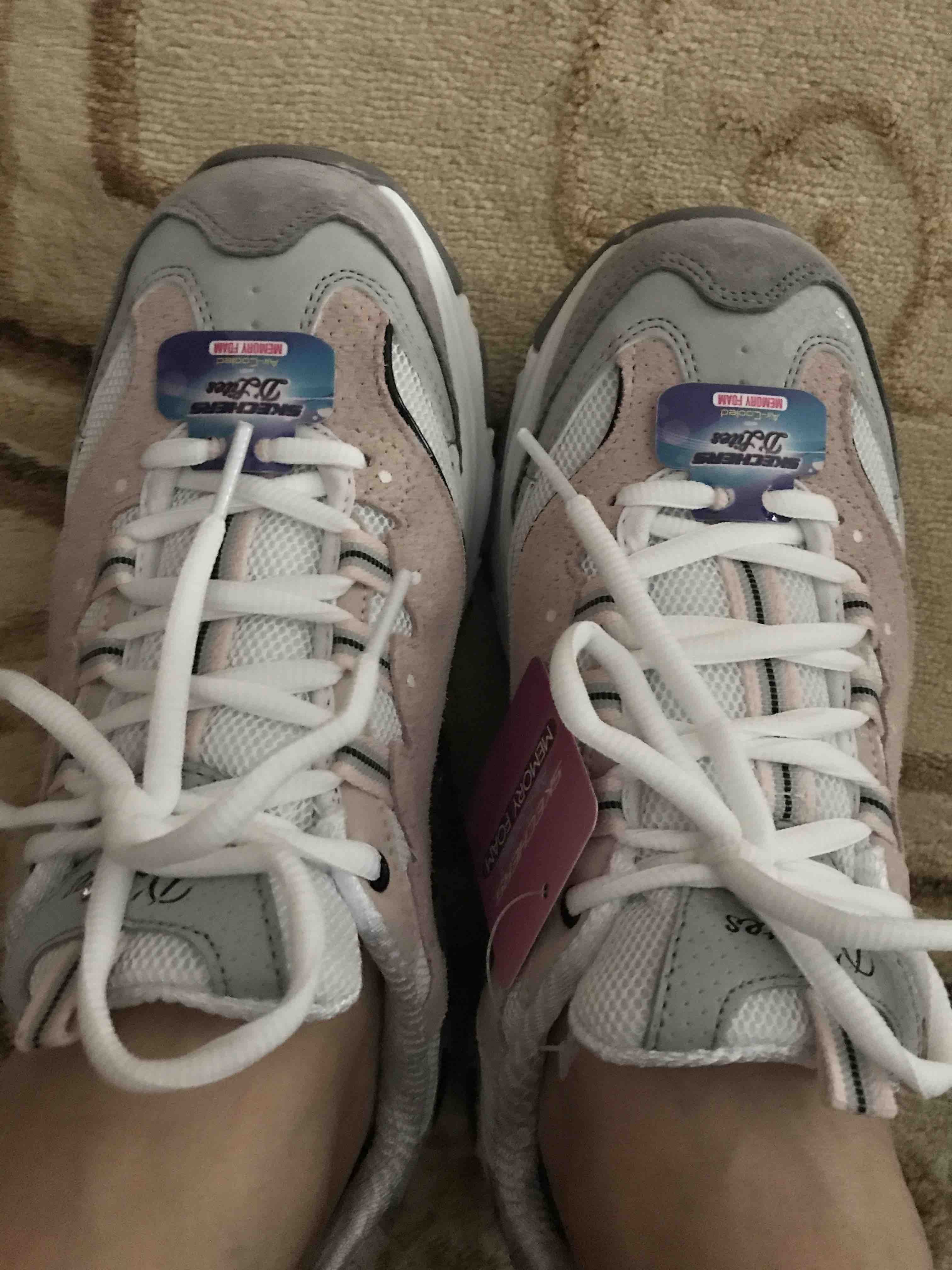 اسنیکر زنانه اسکیچرز Skechers اورجینال 13147WGPK photo review