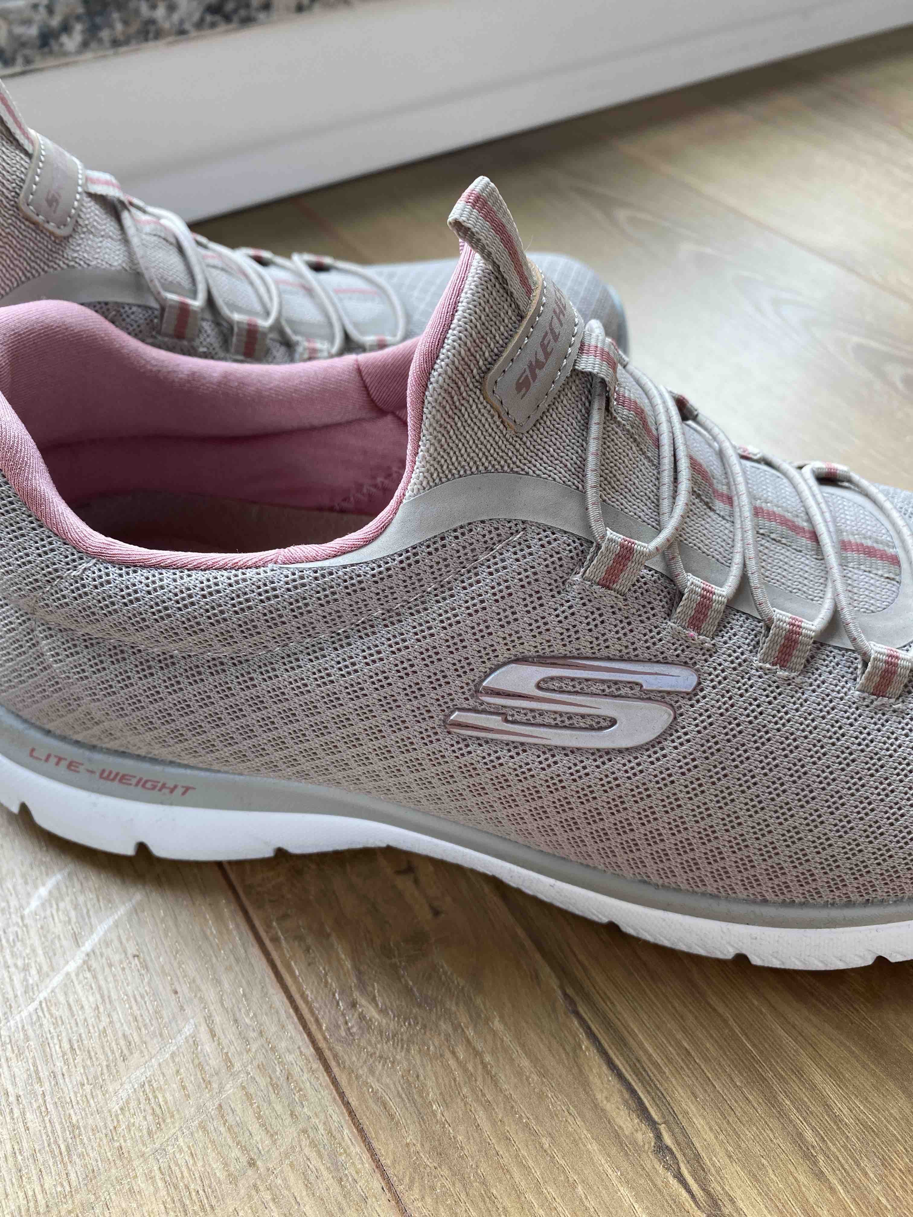 کتانی تمرین و دویدن زنانه اسکیچرز Skechers اورجینال 12980TK TPPK photo review